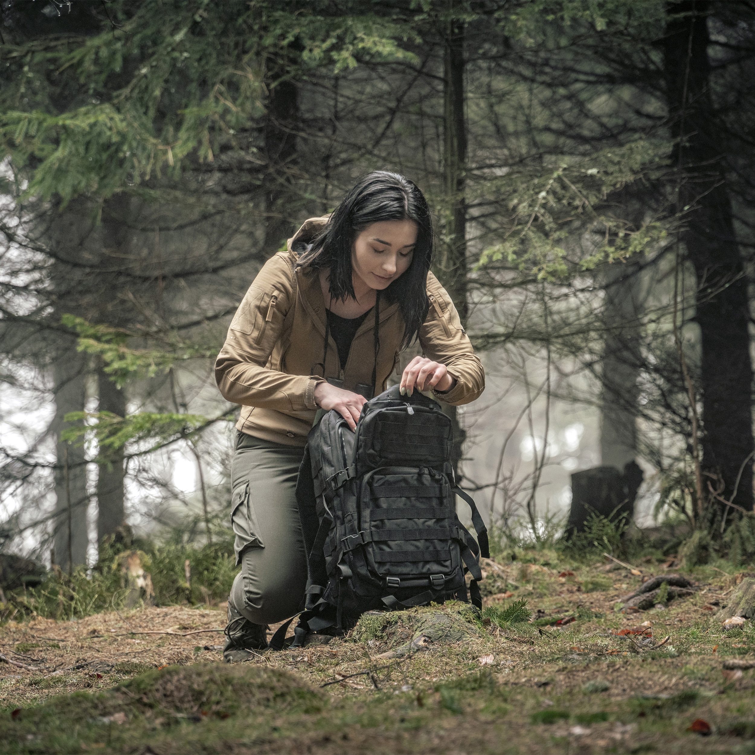 Brandit - US Cooper - Rucksack 40 l - Black