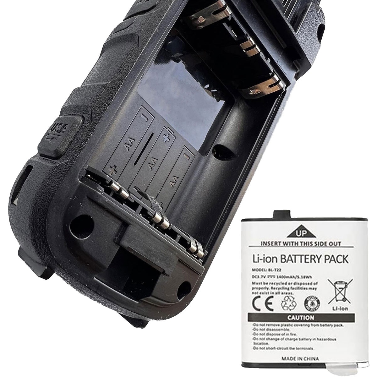 Baofeng - BF-25E PMR-Funkgerät 2 Stk. - Schwarz