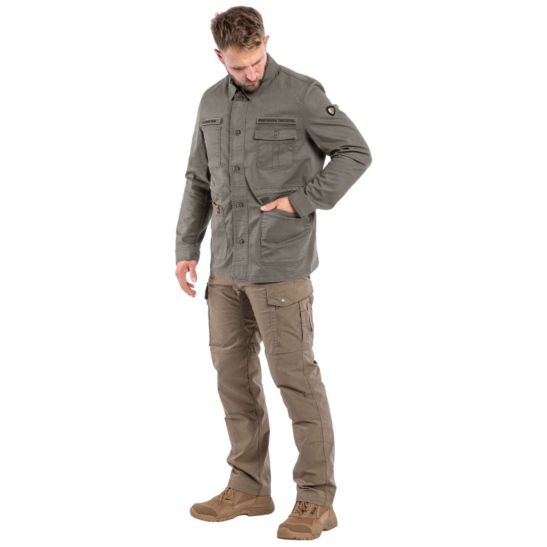 Pentagon - Rogue Hero - Jacke - Cinder Grey