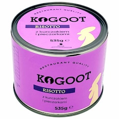 Kogoot -  Konservierte Lebensmittel - Risotto mit Huhn und Champignons 535 g