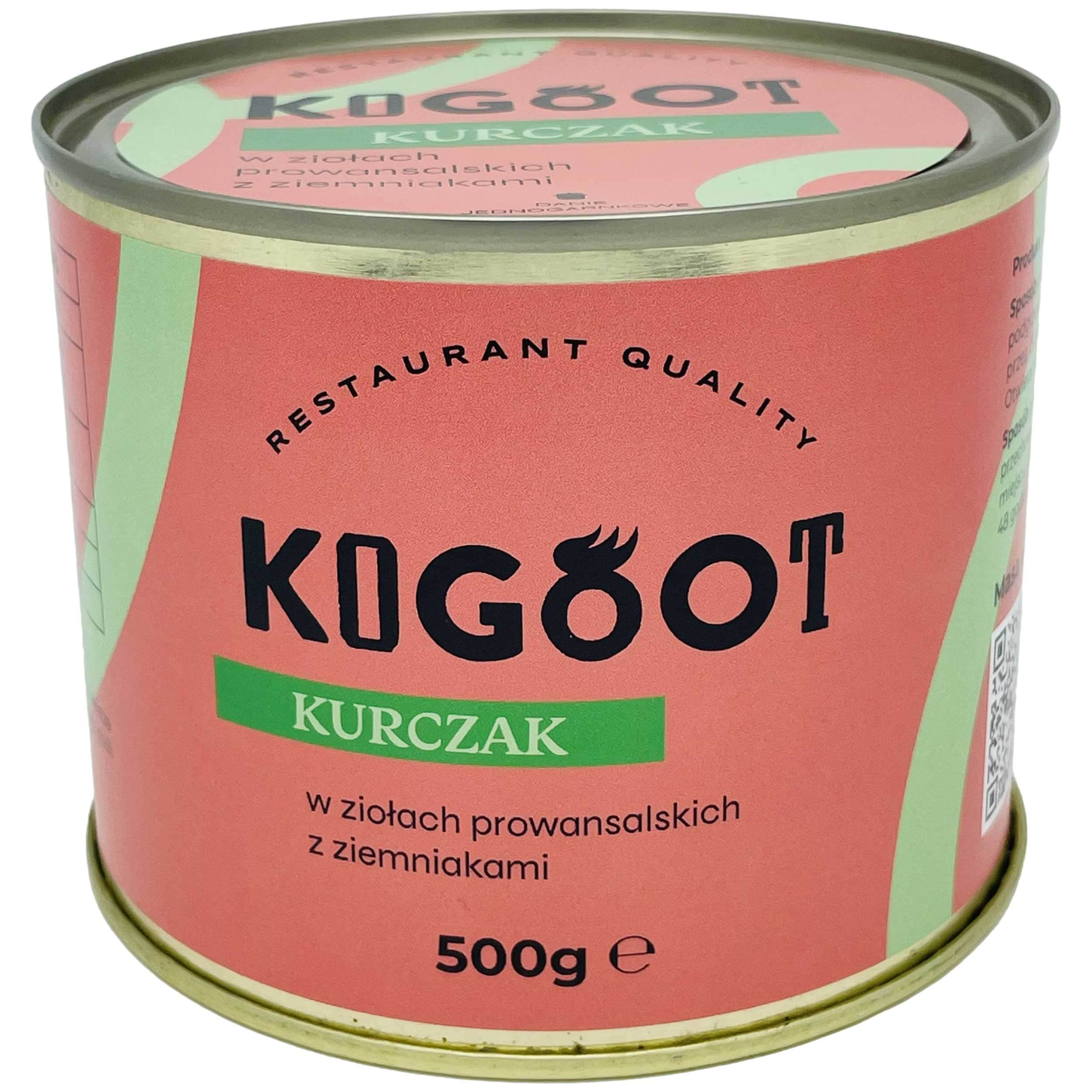 Kogoot -  Konservierte Lebensmittel - Hähnchen mit Kräutern der Provence mit Kartoffeln 500 g