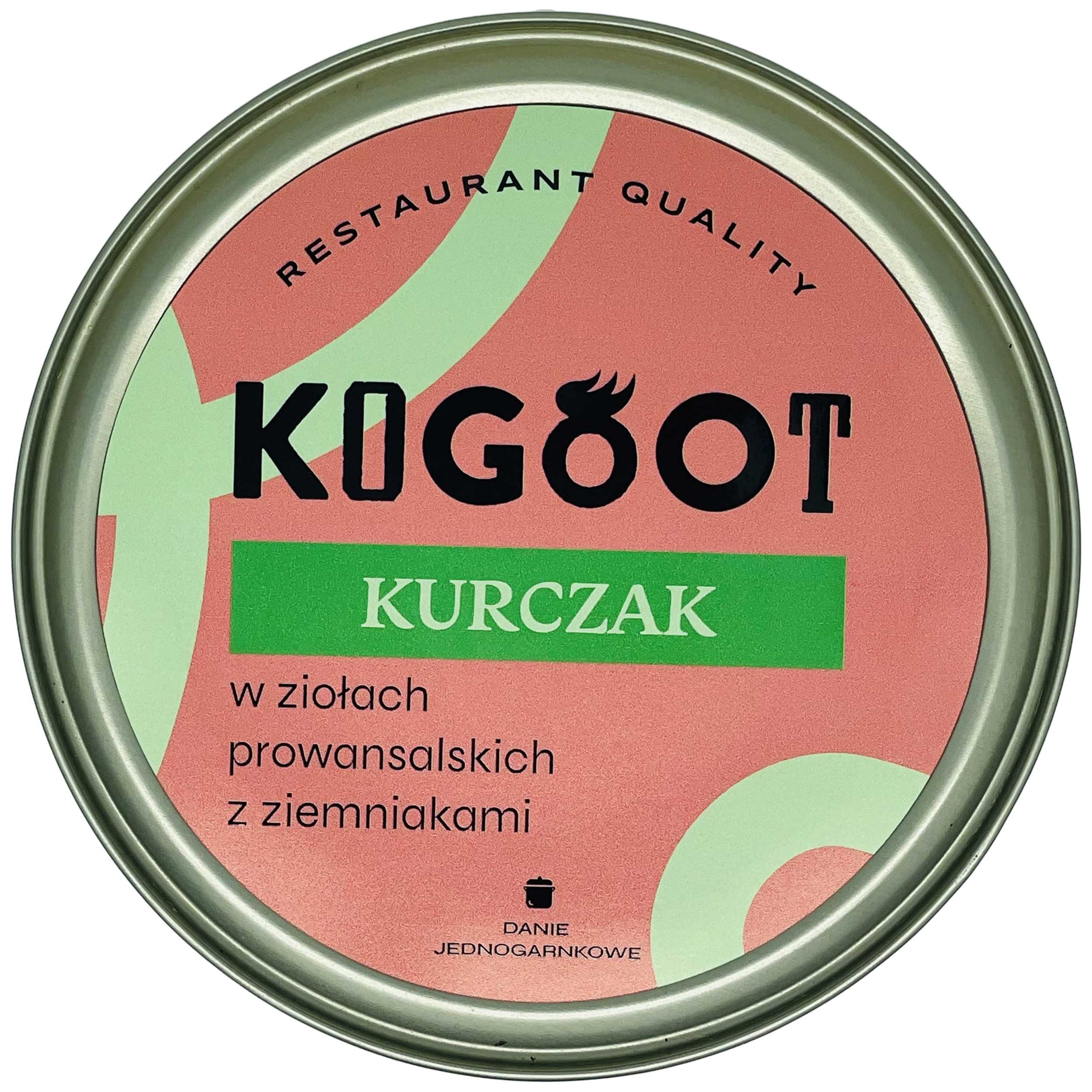 Kogoot -  Konservierte Lebensmittel - Hähnchen mit Kräutern der Provence mit Kartoffeln 500 g