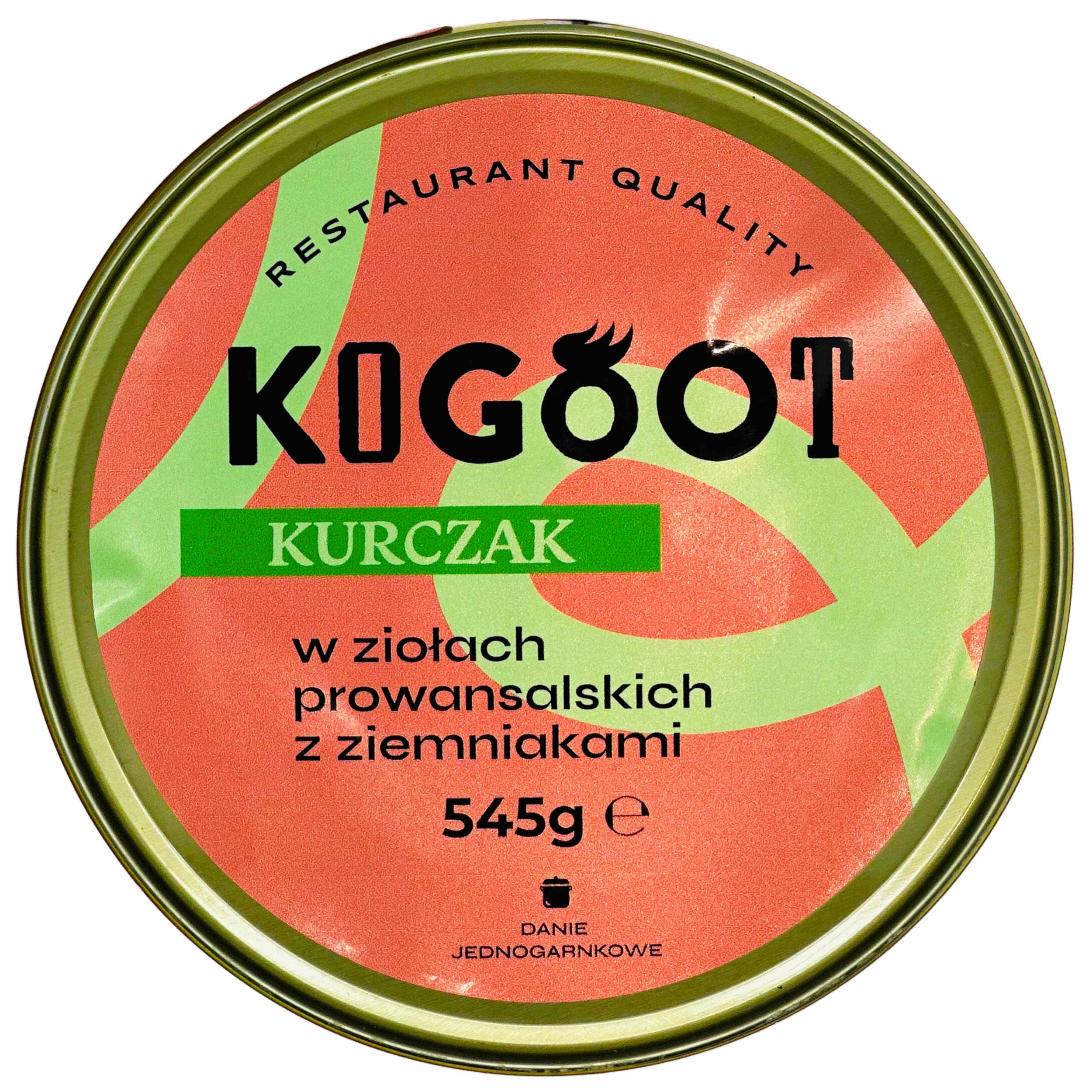 Kogoot -  Konservierte Lebensmittel - Hähnchen mit Kräutern der Provence mit Kartoffeln 545 g