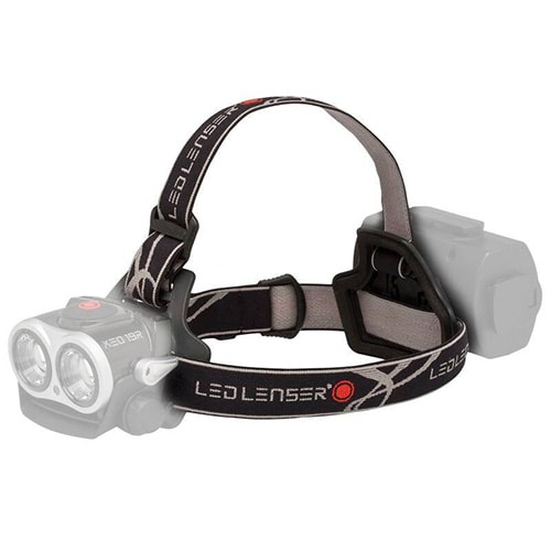 Ledlenser - Stirnband für Stirnlampen XEO19R - Schwarz/Grau