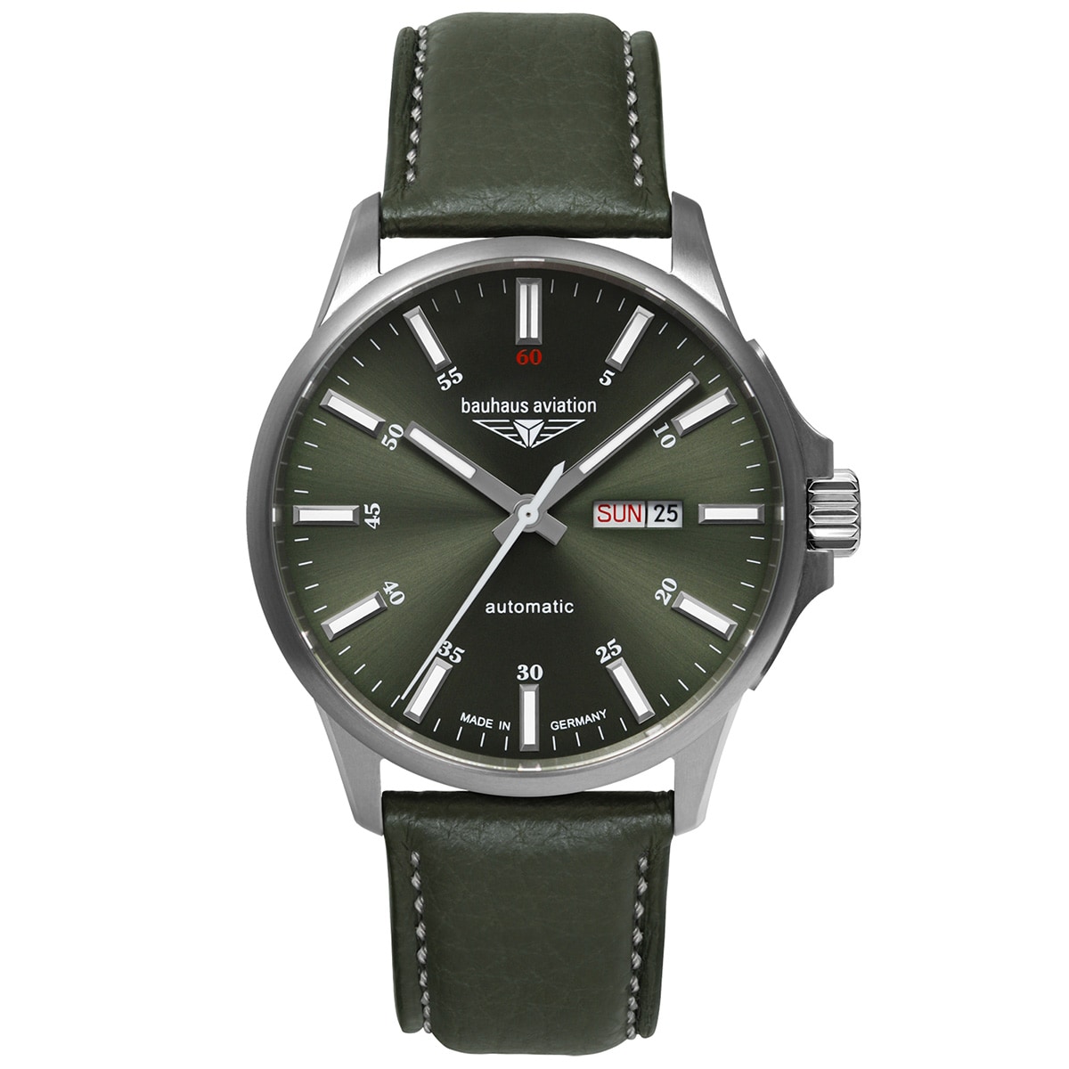 Bauhaus - Aviation Automatik - Armbanduhr für Herren - 2866-4 