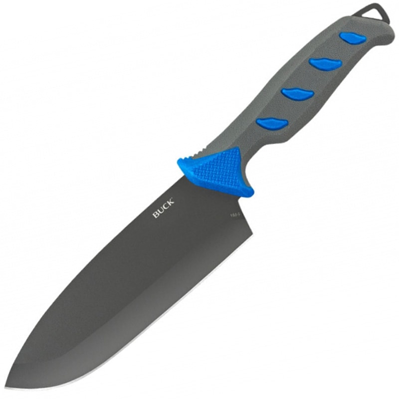 Buck - 150 Hookset 6“ Salt Water Küchenmesser - Blue/Gray