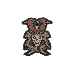 Patch 101 Inc. - Samurai Skull - 3D-Aufnäher - Multicamo