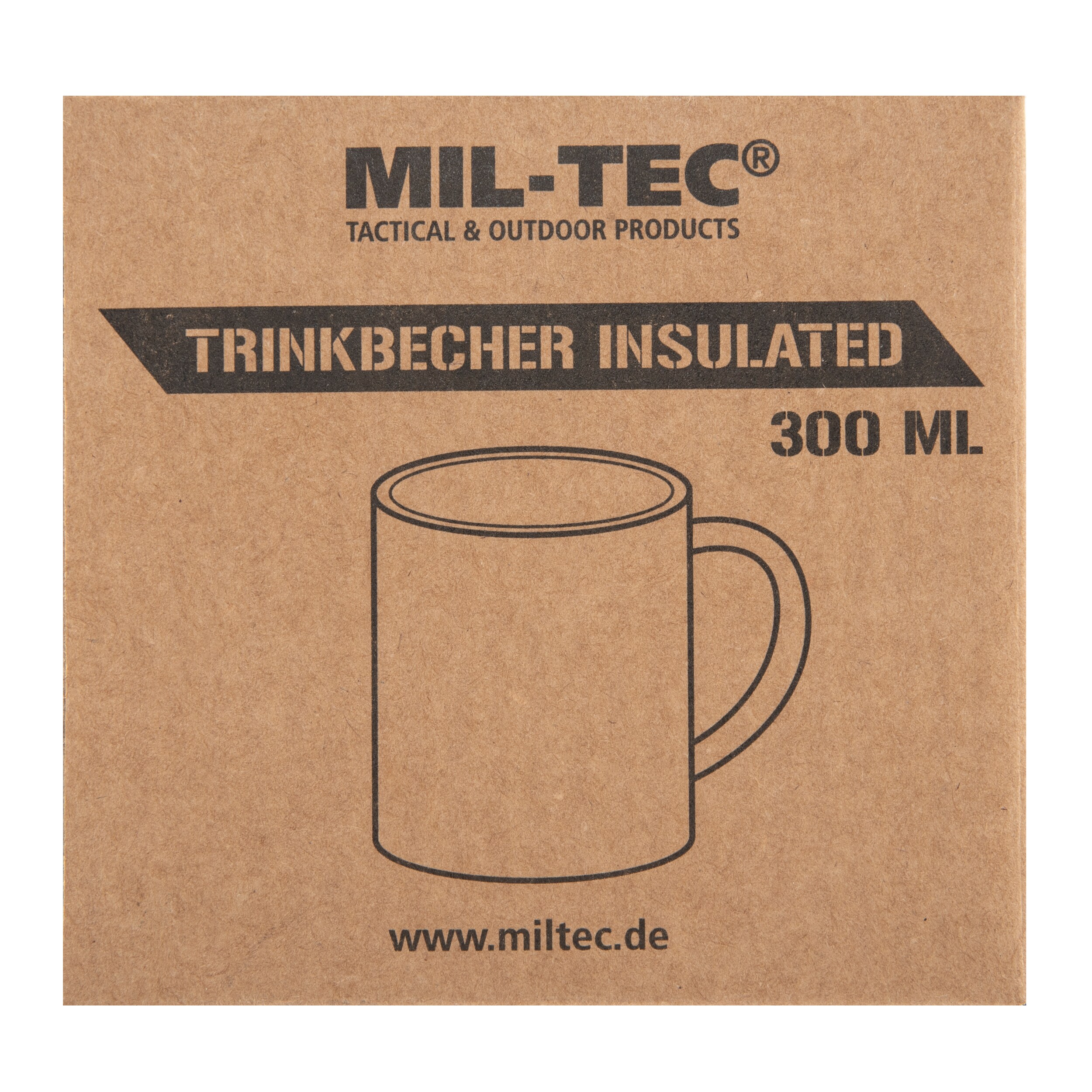 Mil-Tec - Thermobecher - 0,3 l - grün