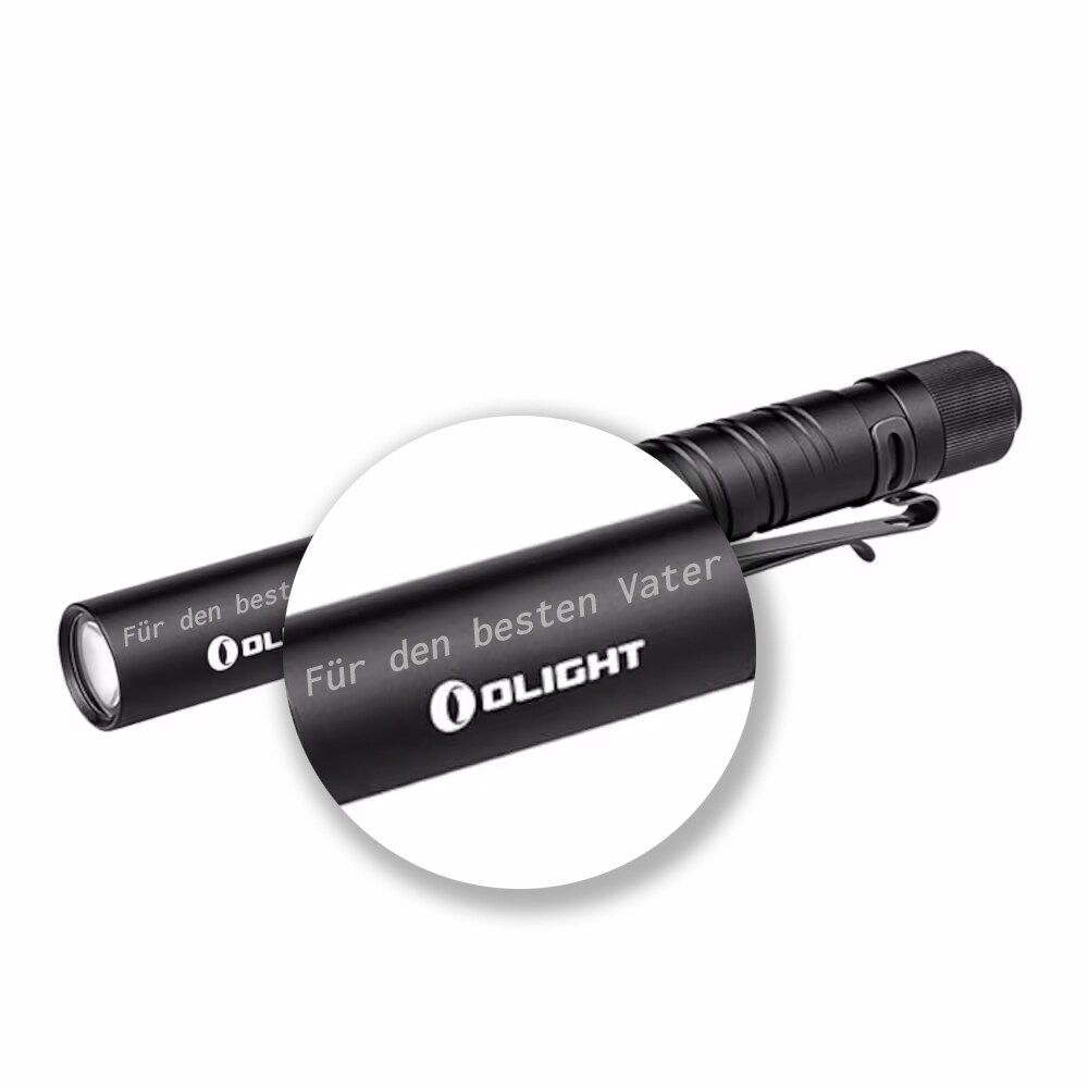 Olight - I3T EOS Plus Black Taschenlampe - 250 Lumen
