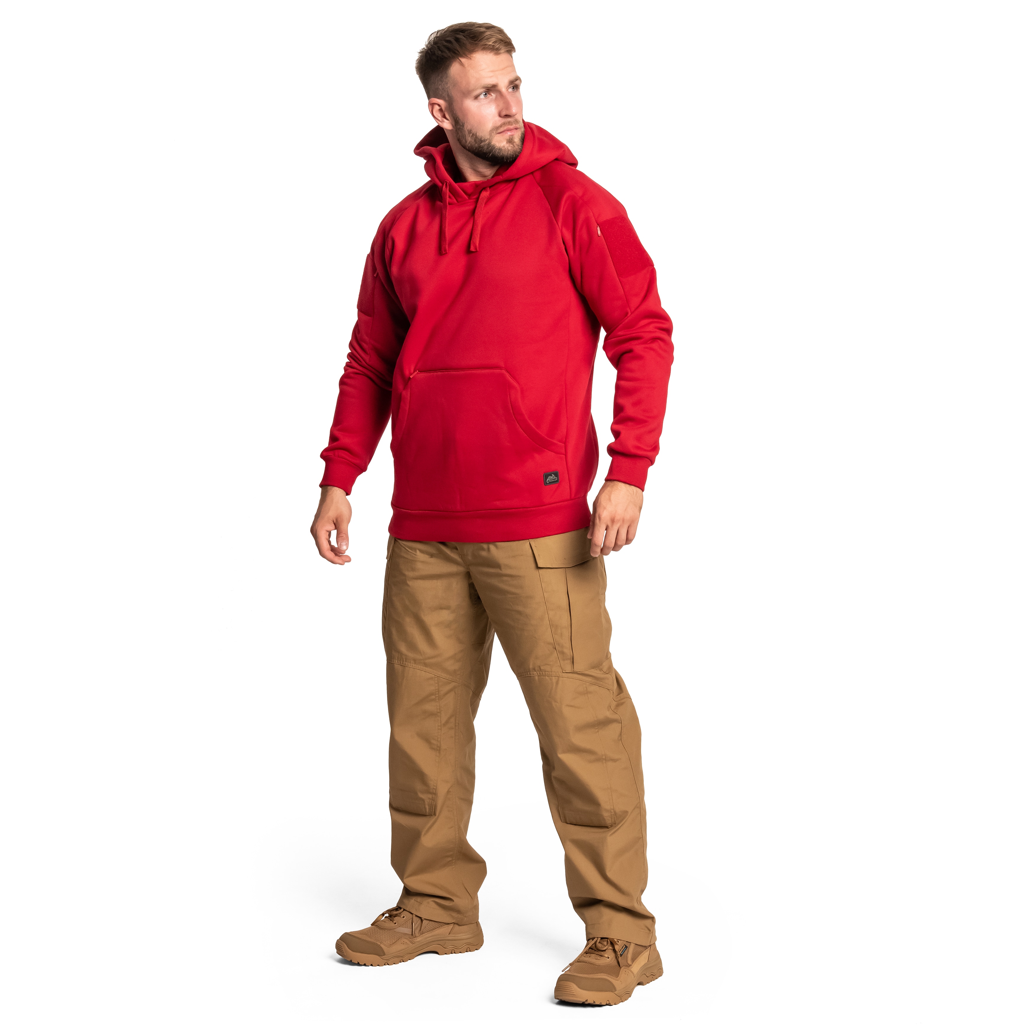 Helikon - Urban Tactical Hoodie Lite Kangaroo - Sweatshirt - Rot