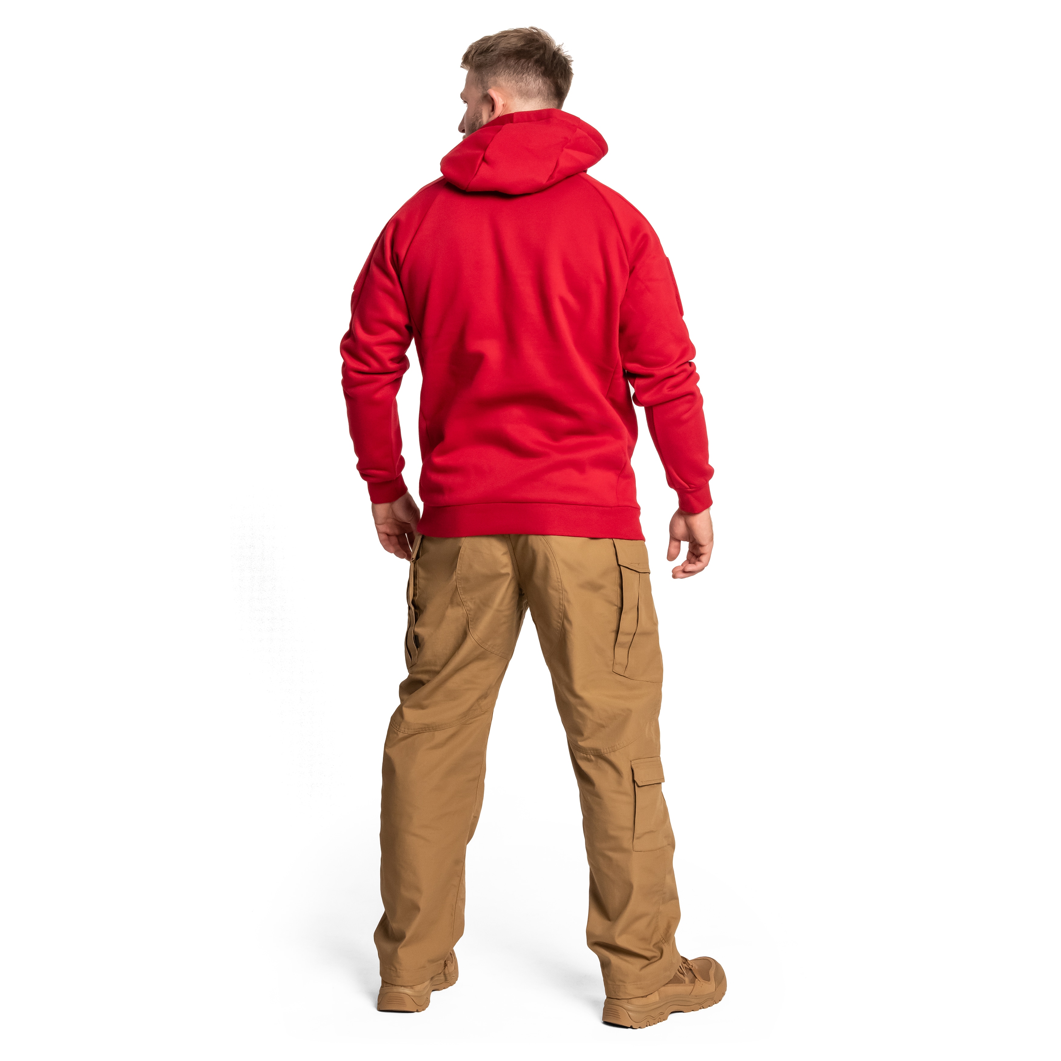 Helikon - Urban Tactical Hoodie Lite Kangaroo - Sweatshirt - Rot