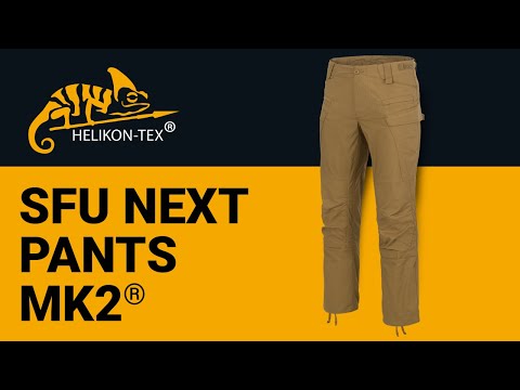 Helikon - SFU Next Mk2 Pants -  Hose für Militär - PolyCotton RipStop -Tiger Stripe