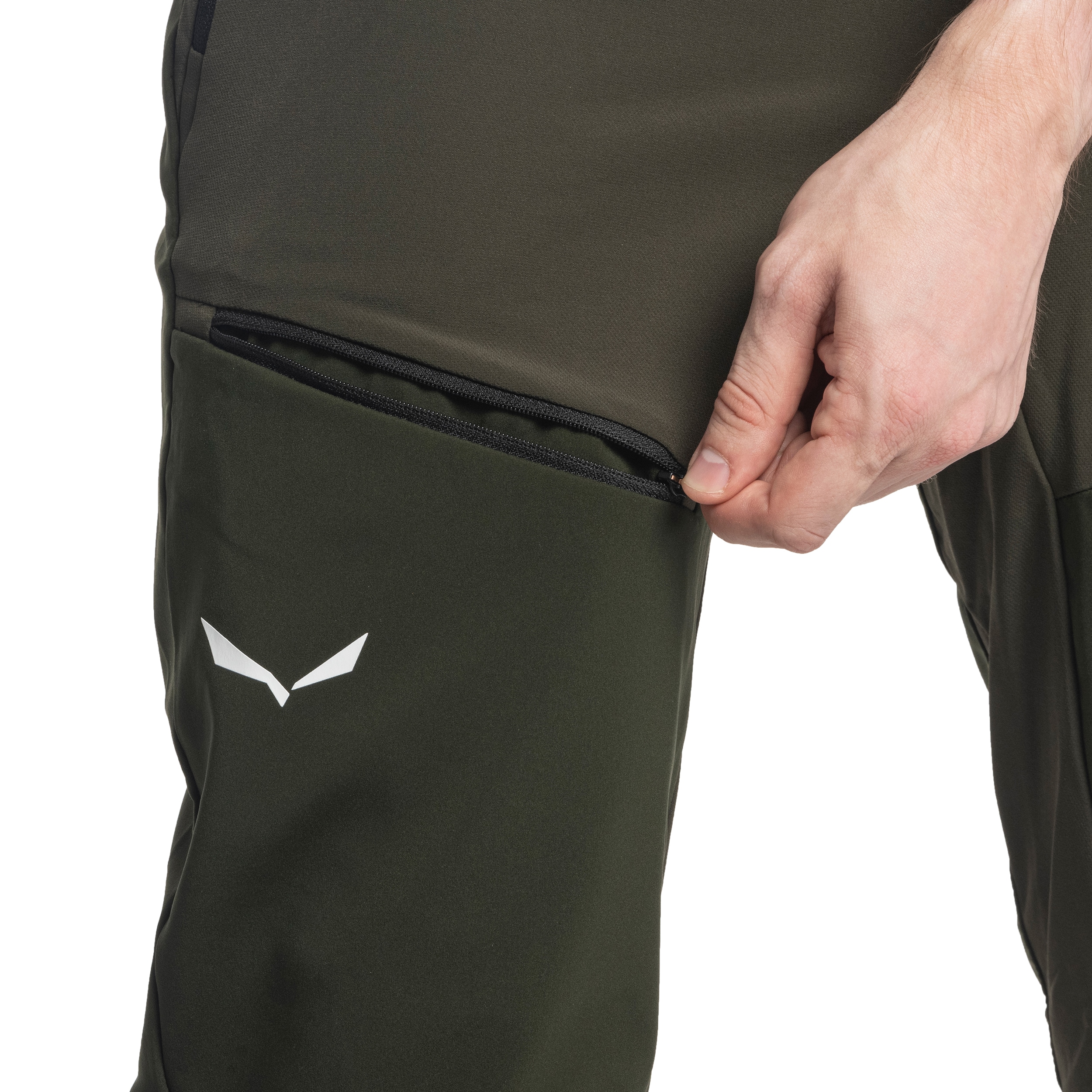 Salewa - Puez Orval 2 Durastretch - Hose - Dark Olive