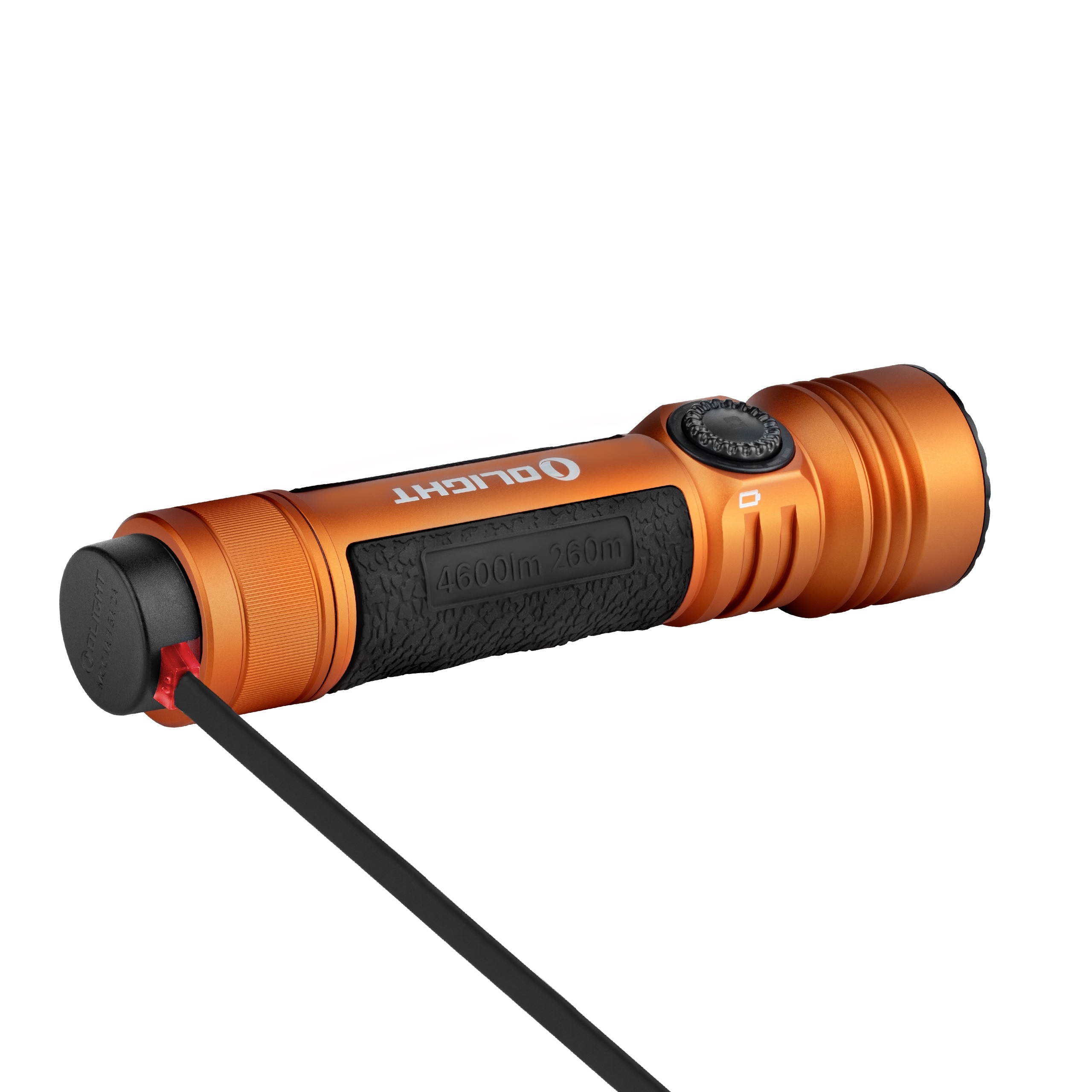 Olight - Seeker 4 Pro CW - Taktische Such-Taschenlampe - Orange - 4600 Lumen