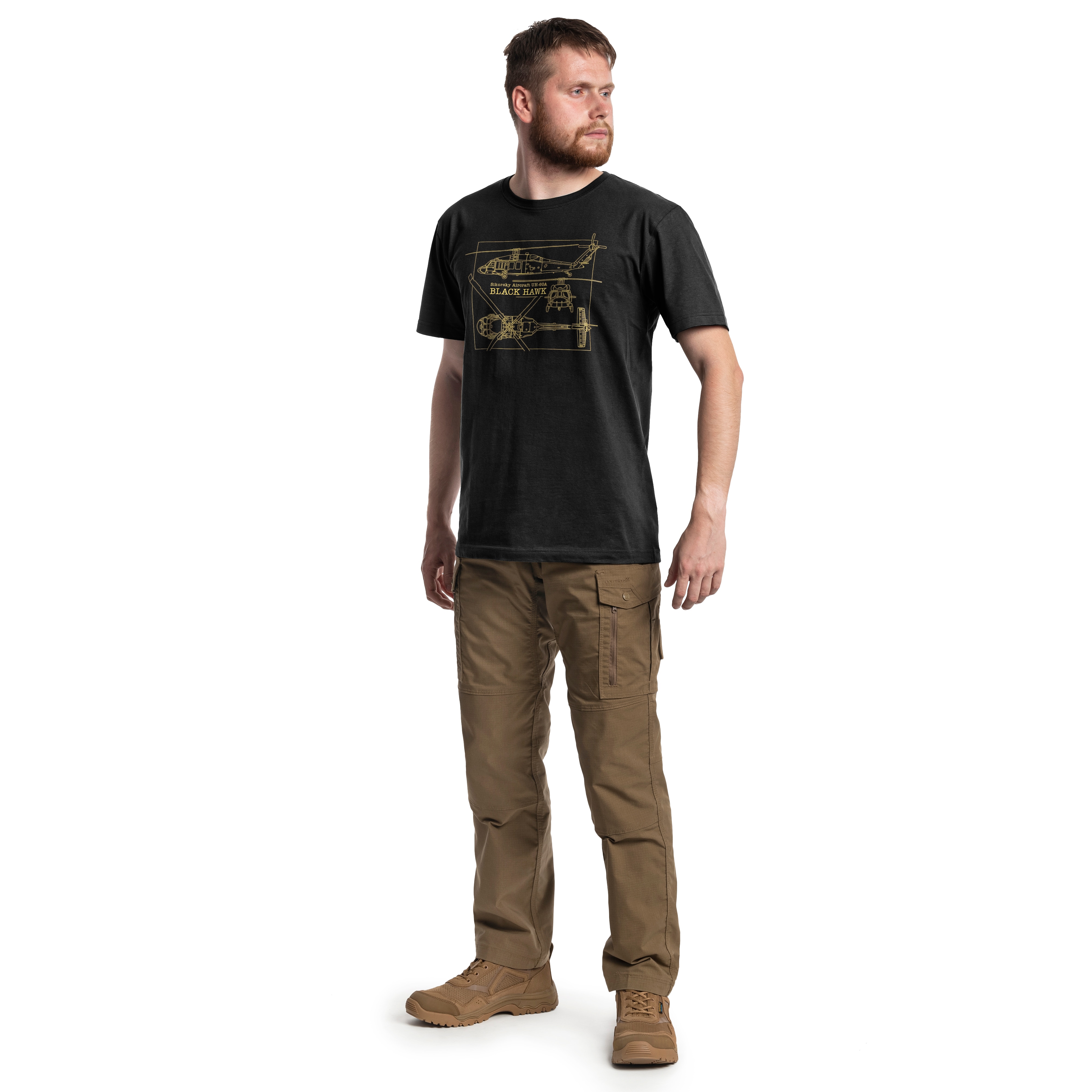 UH-60A - Black Hawk T-Shirt - Black