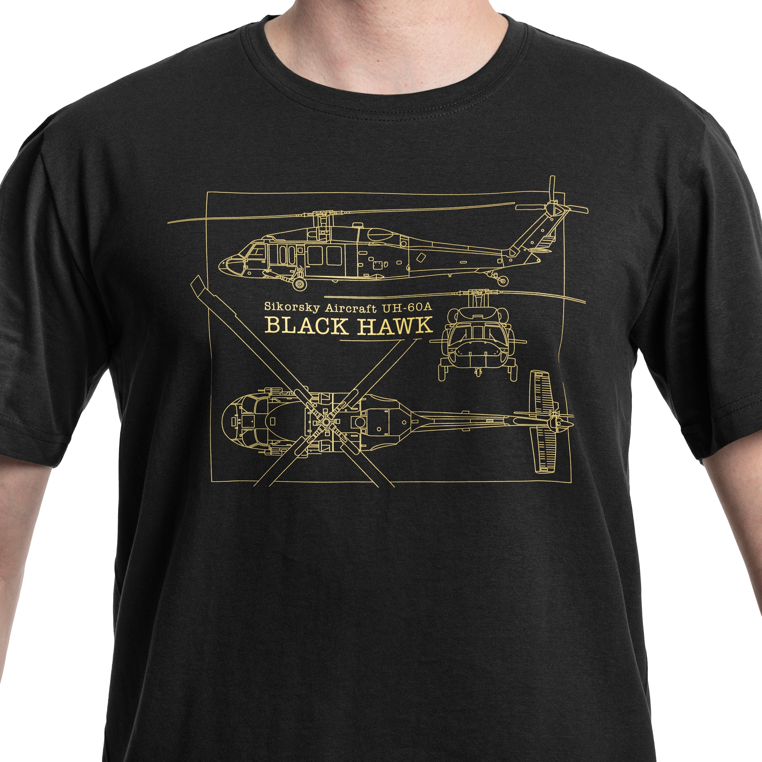 UH-60A - Black Hawk T-Shirt - Black