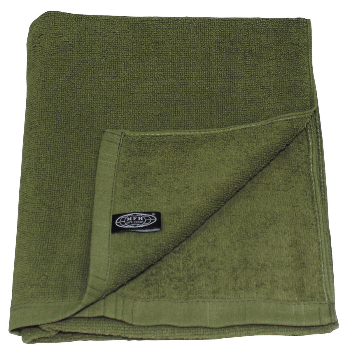 MFH - Terry -  Handtuch aus Baumwolle - 110 x 50 cm - OD Green