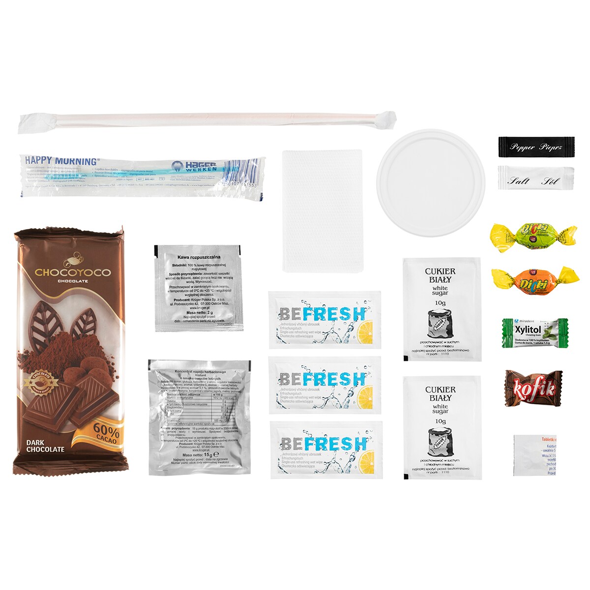 Arpol- Lebensmittelpaket mit Zubehör für Schießer - Spaghetti 300 g - SPŻ3SH