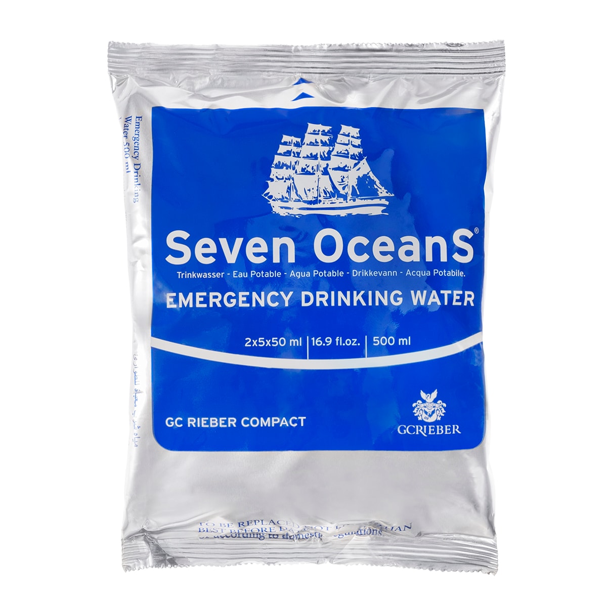 Seven Oceans - Emergency Water - Trinkwasser 500 ml