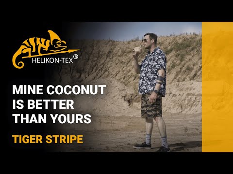 Helikon - UTP - Taktische Hose - PolyCotton Stretch RipStop - Tiger Stripe