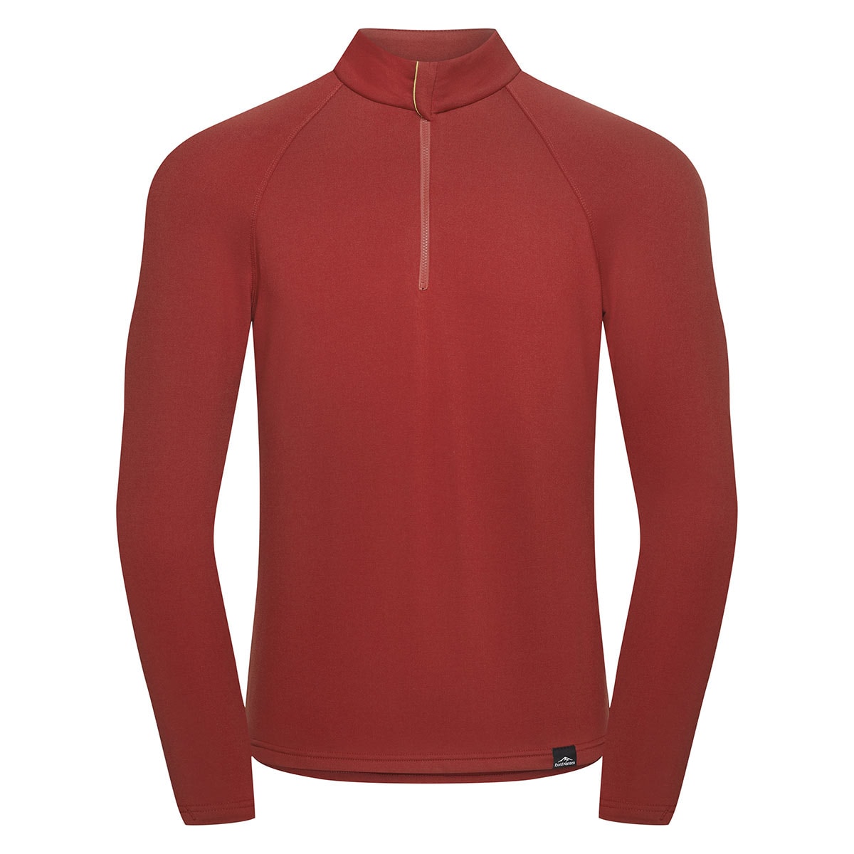 Fjord Nansen - VIK 1/4 ZIP - Sweatshirt - Oaky Red