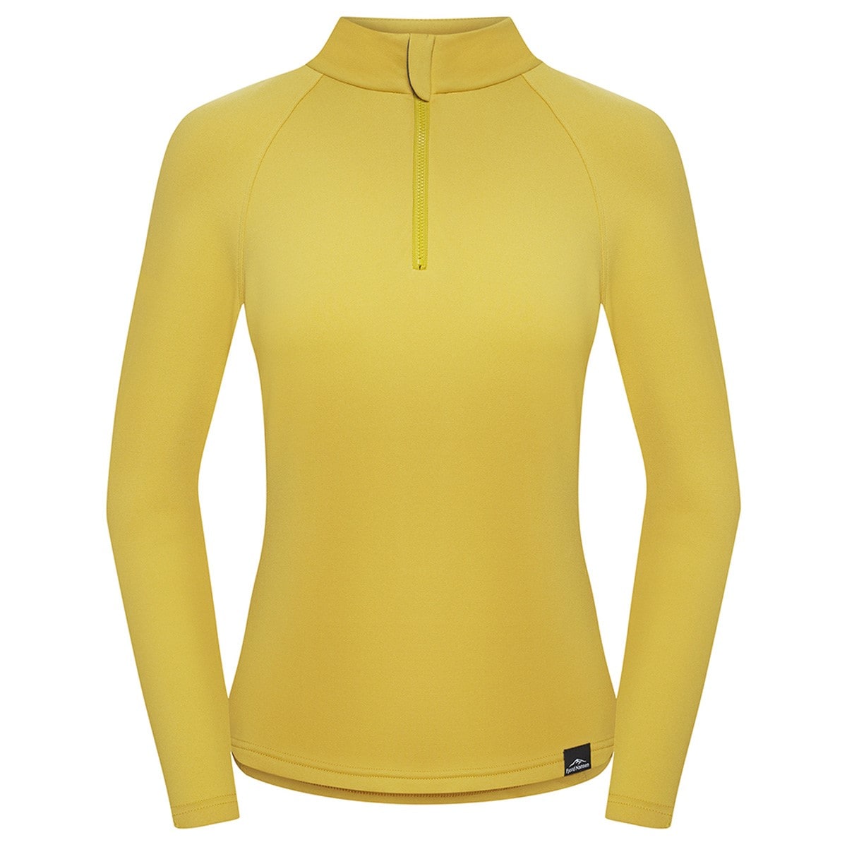 Fjord Nansen - VIK 1/4 ZIP Women - Sweatshirt für Damen - Amber Yellow