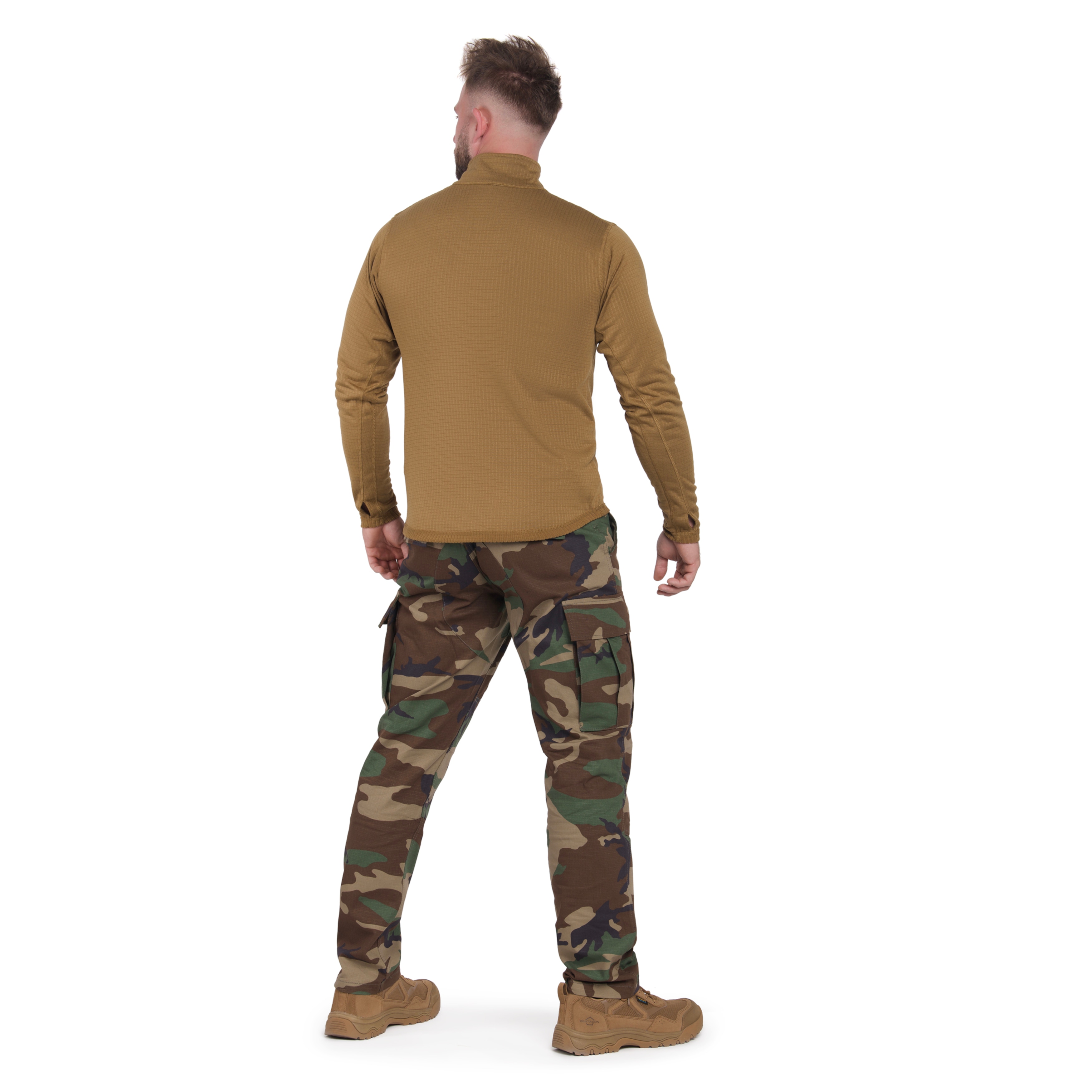 MFH - US Level II GEN III - Langarm-Thermo-Shirt - Coyote