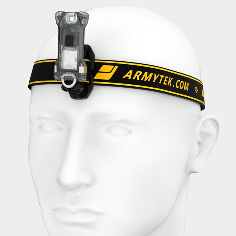 Armytek - Zippy Extended Grey - Schlüsselanhänger-Taschenlampe - 160 Lumen (F06101G) T