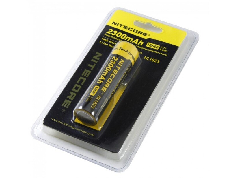 Nitecore - Li-Ion-Akku 2300 mAh - 18650 NL1823