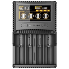 Nitecore - SC4 - 4-Schacht-Ladegerät mit Akkutyp-Erkennung