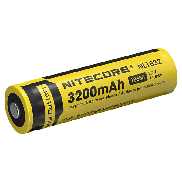 Nitecore - 18650 - Lithium-Ionen Akku - 3200mAh