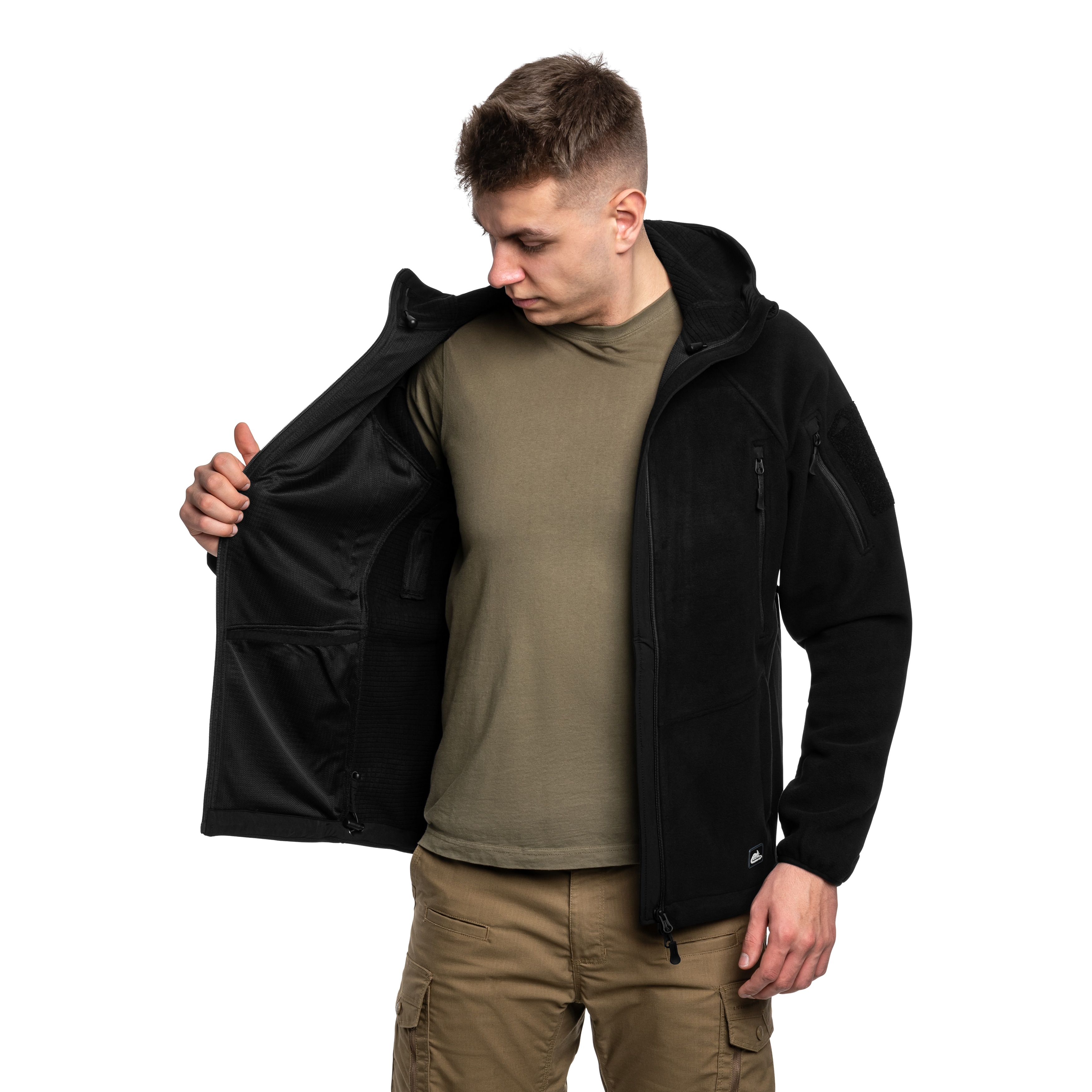 Helikon-Tex - Patriot Mk2 Hybrid Fleece - Fleecejacke - Black