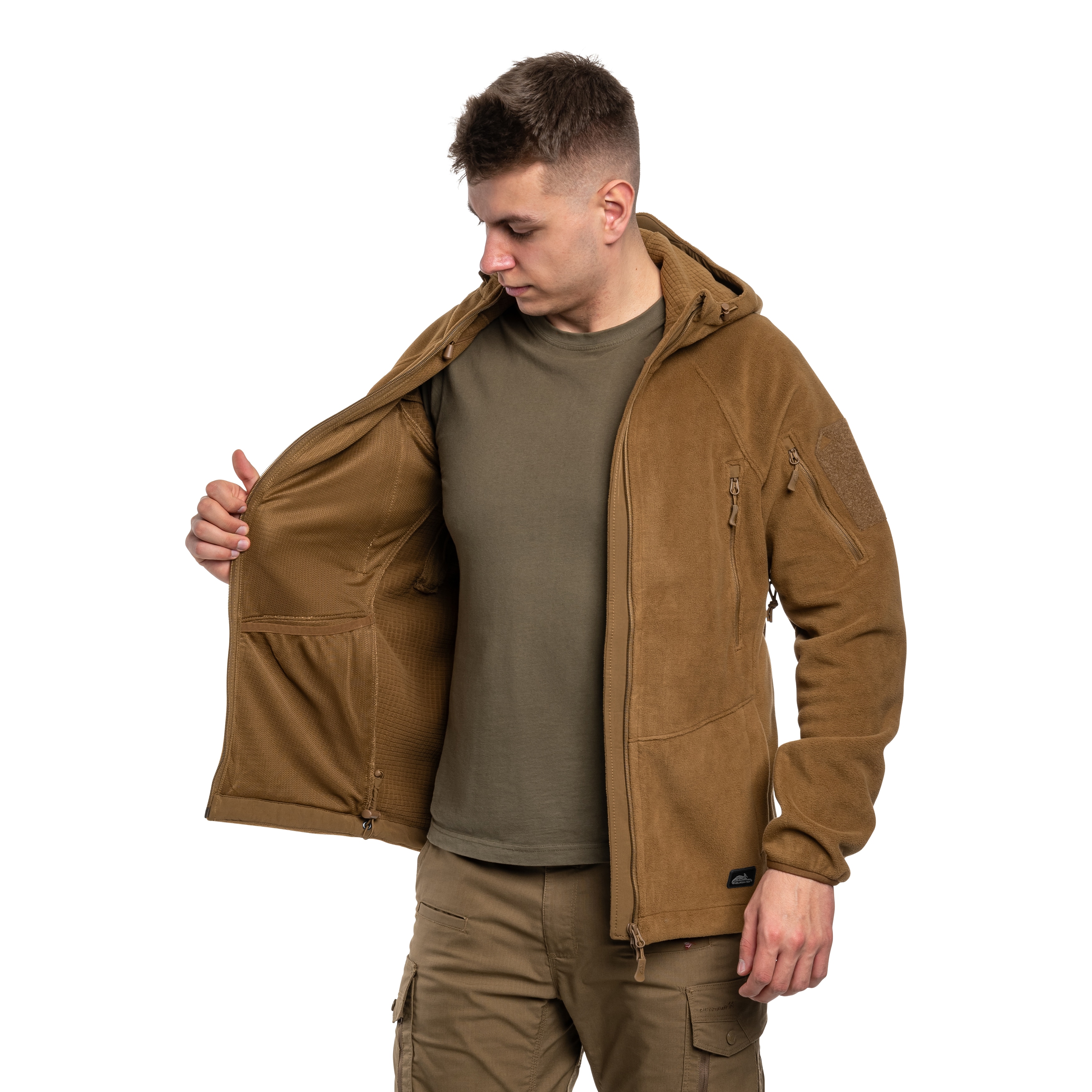 Helikon-Tex - Patriot Mk2 Hybrid Fleece - Fleecejacke - Coyote