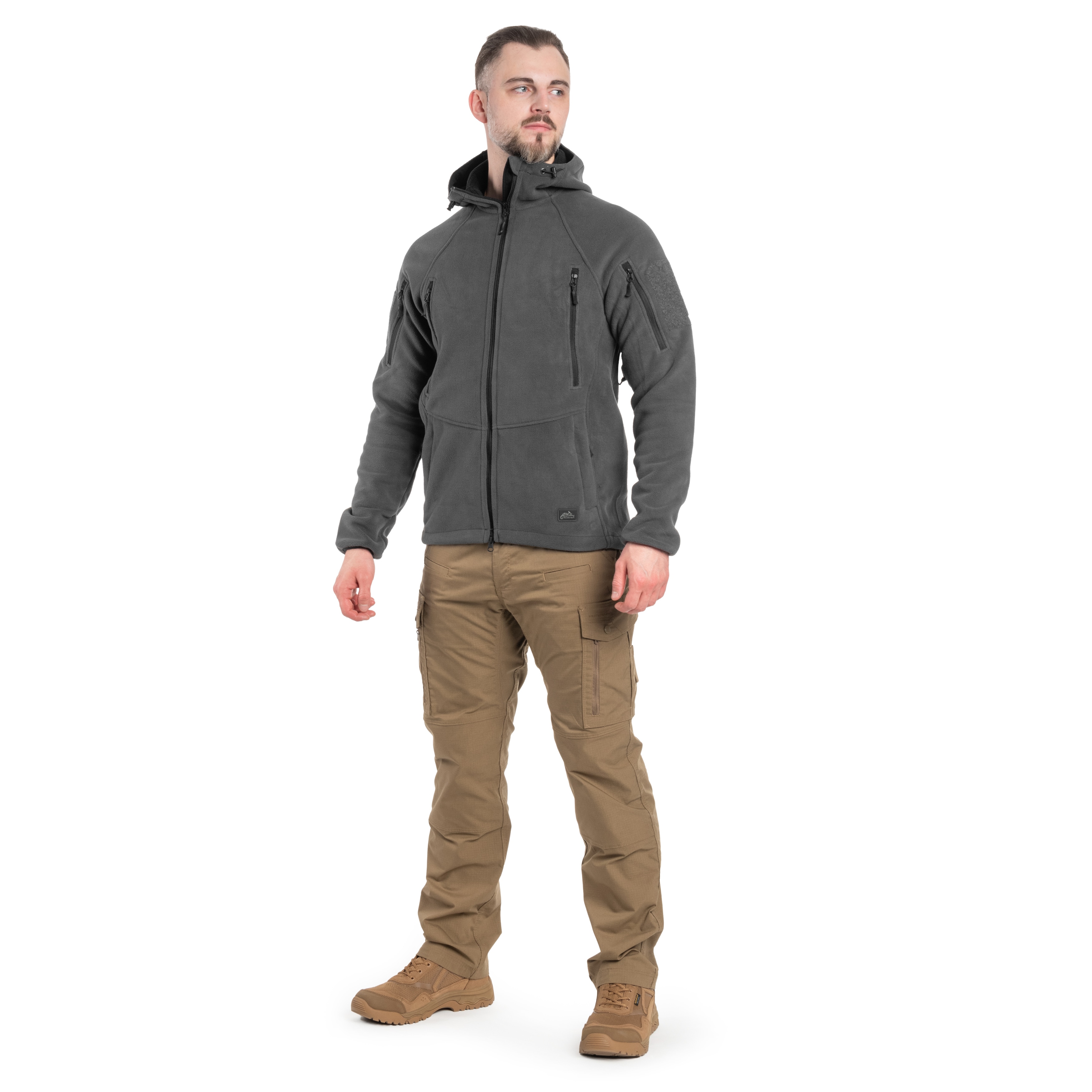 Helikon-Tex - Patriot Mk2 Hybrid Fleece - Fleecejacke - Shadow Grey/Black