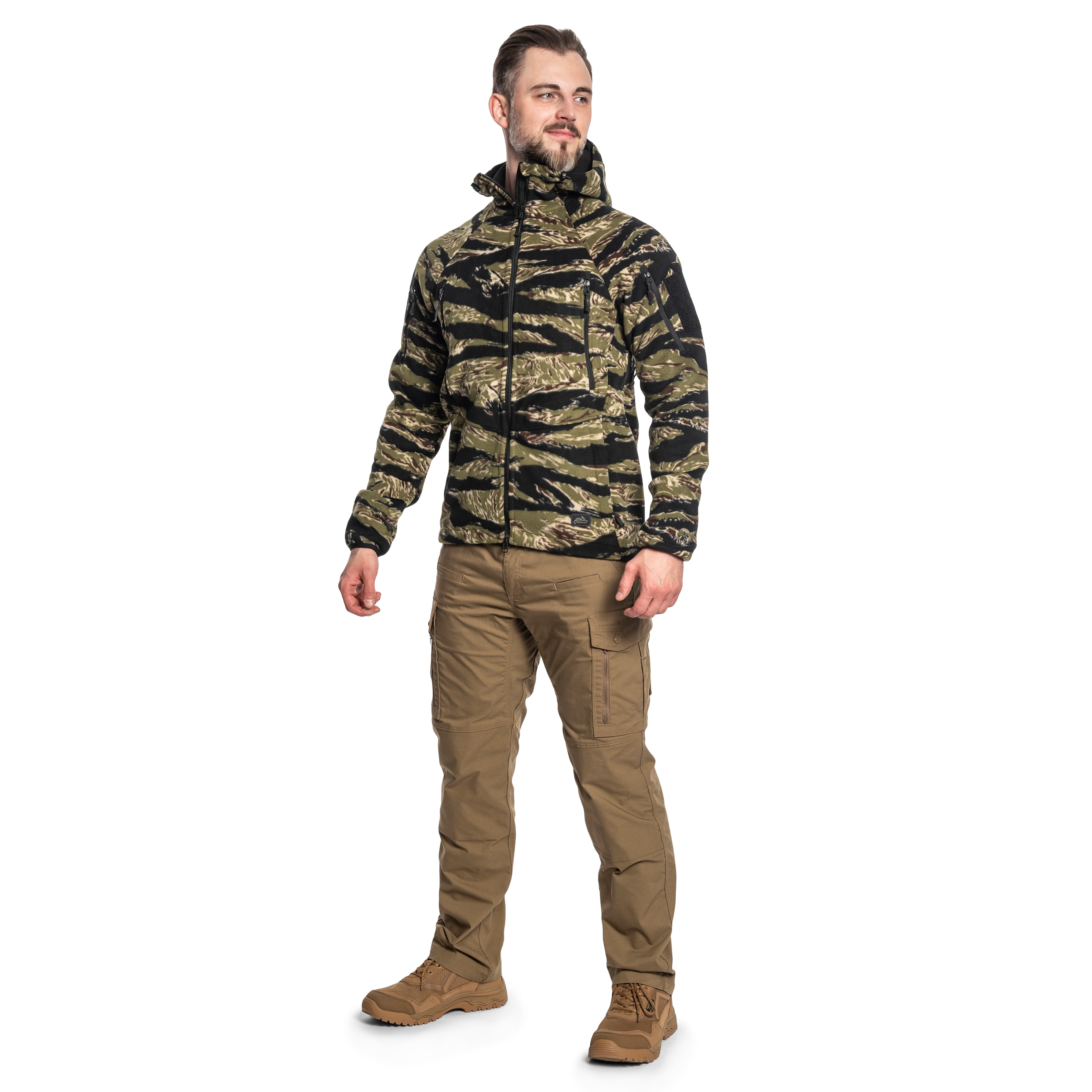 Helikon - Patriot Mk2 Hybrid Fleece - Fleecejacke - Tiger Stripe