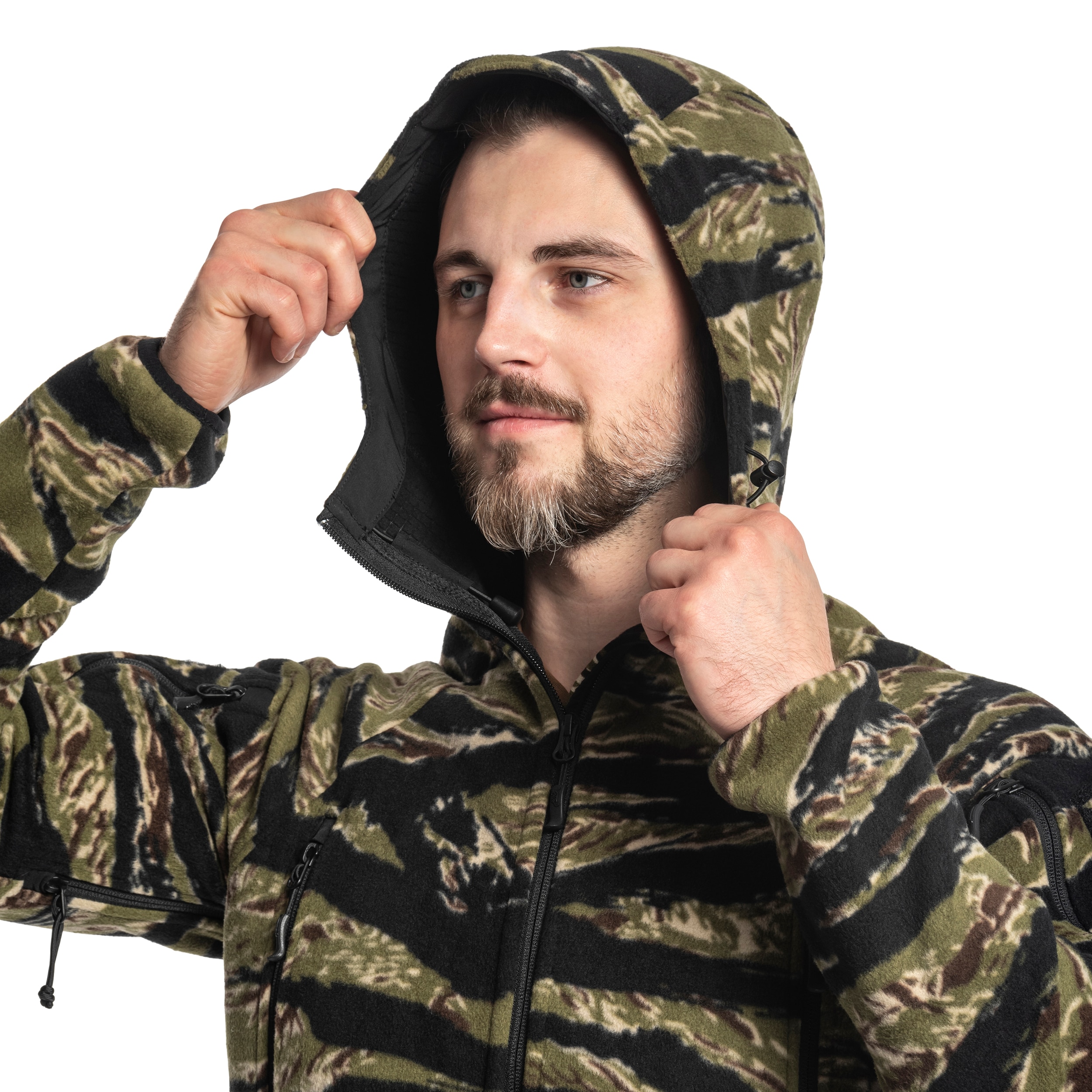 Helikon - Patriot Mk2 Hybrid Fleece - Fleecejacke - Tiger Stripe