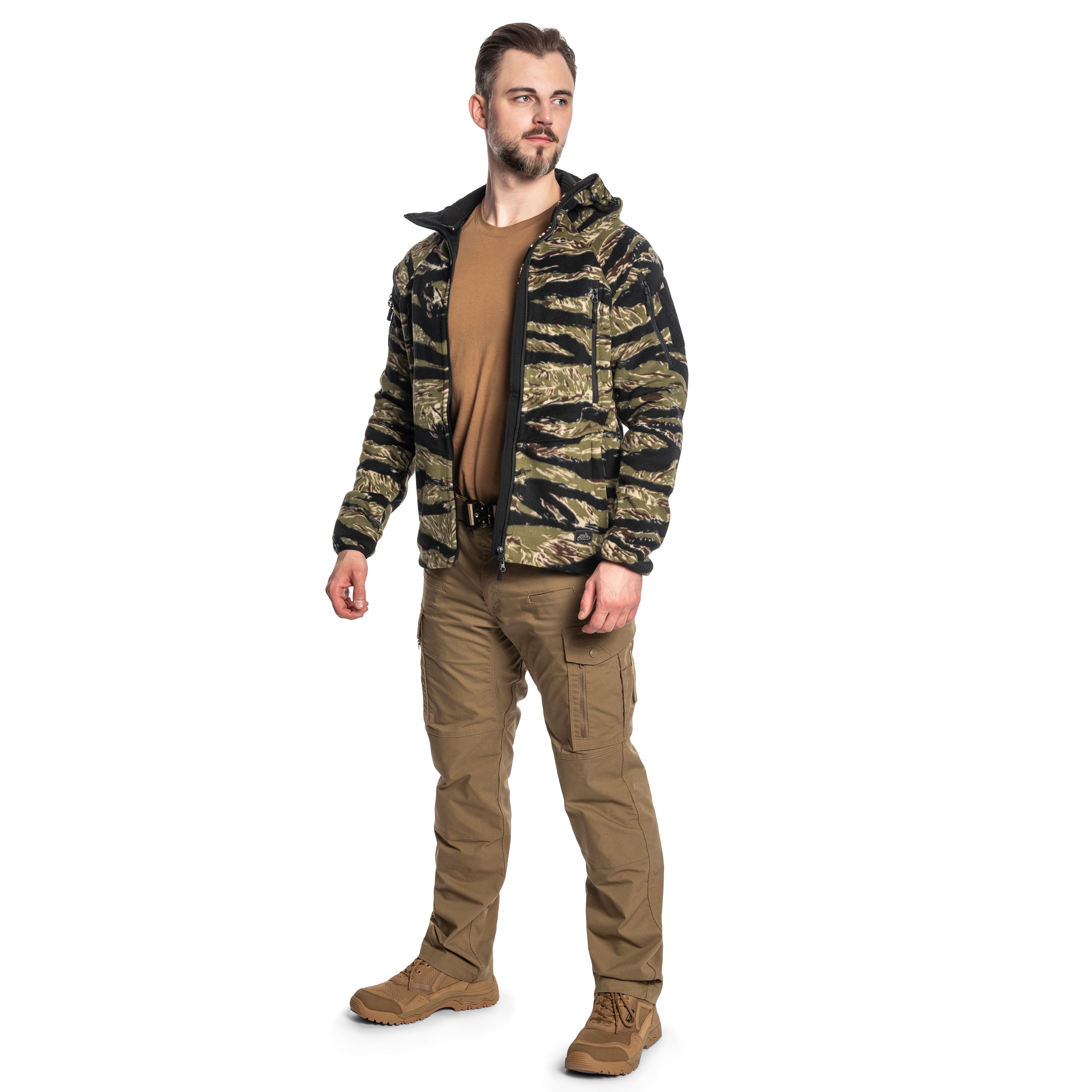 Helikon - Patriot Mk2 Hybrid Fleece - Fleecejacke - Tiger Stripe