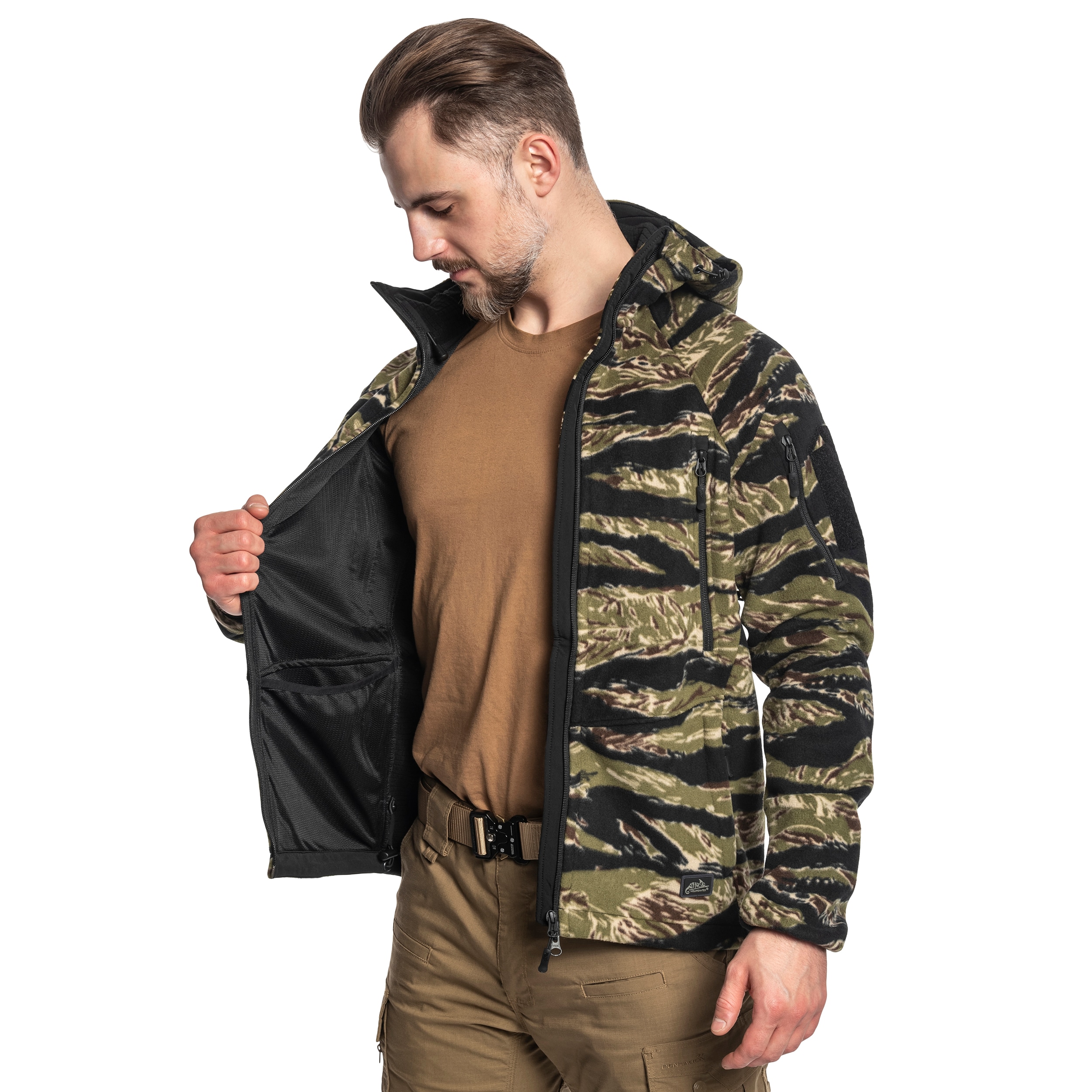 Helikon - Patriot Mk2 Hybrid Fleece - Fleecejacke - Tiger Stripe