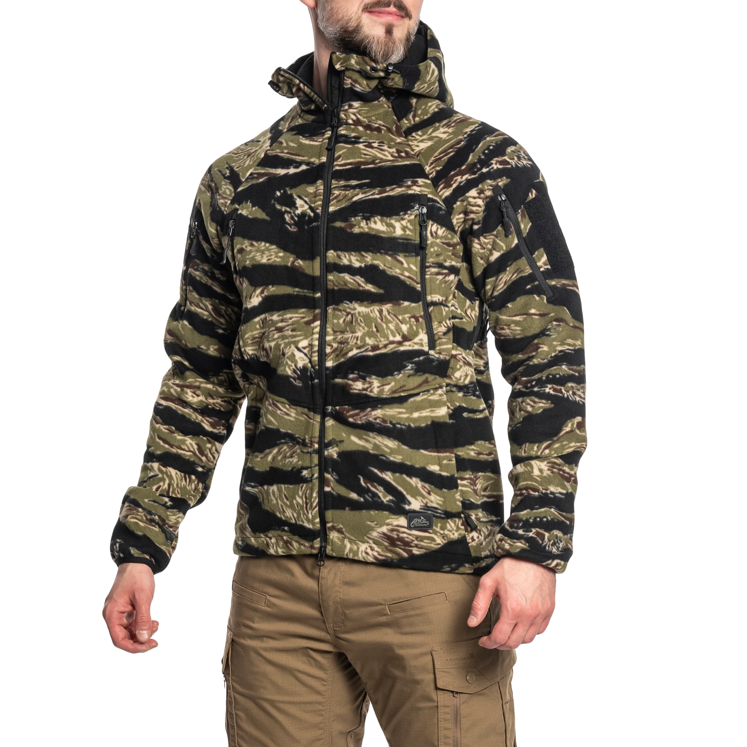 Helikon - Patriot Mk2 Hybrid Fleece - Fleecejacke - Tiger Stripe