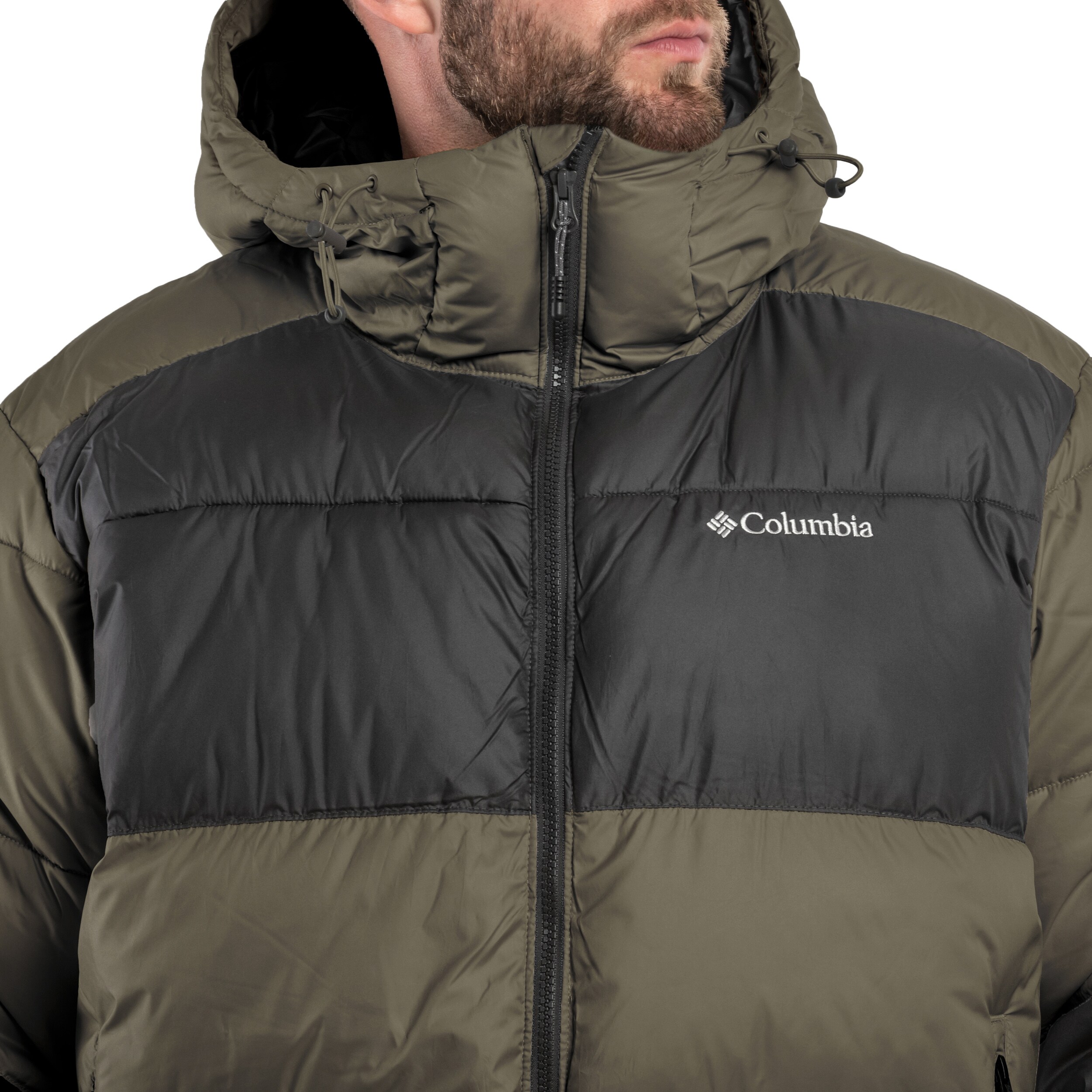 Columbia - Pike Lake II Hooded Jacke - Stone Green/Shark