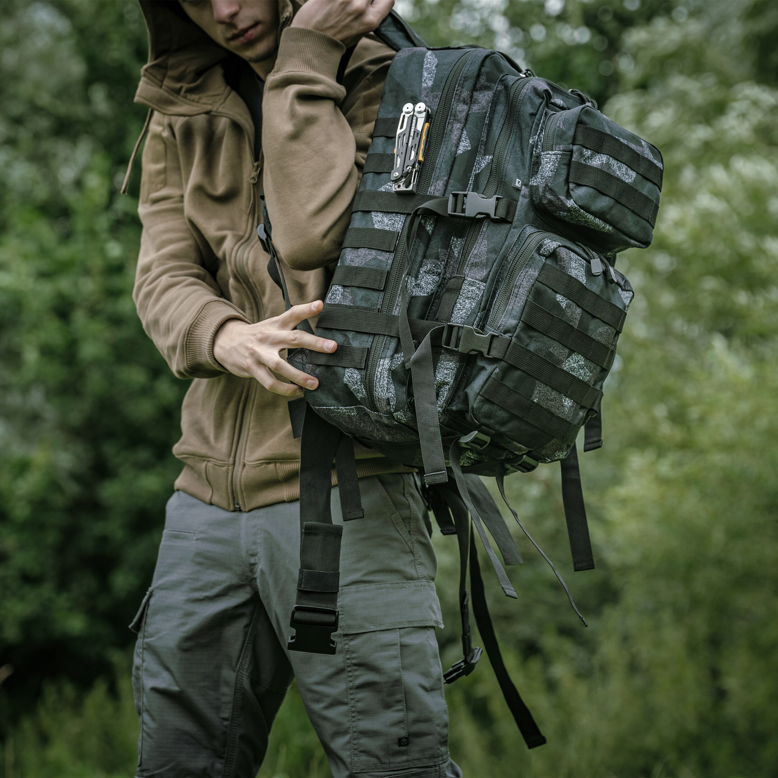 Brandit - US Cooper - Rucksack 40 l - Night Camo