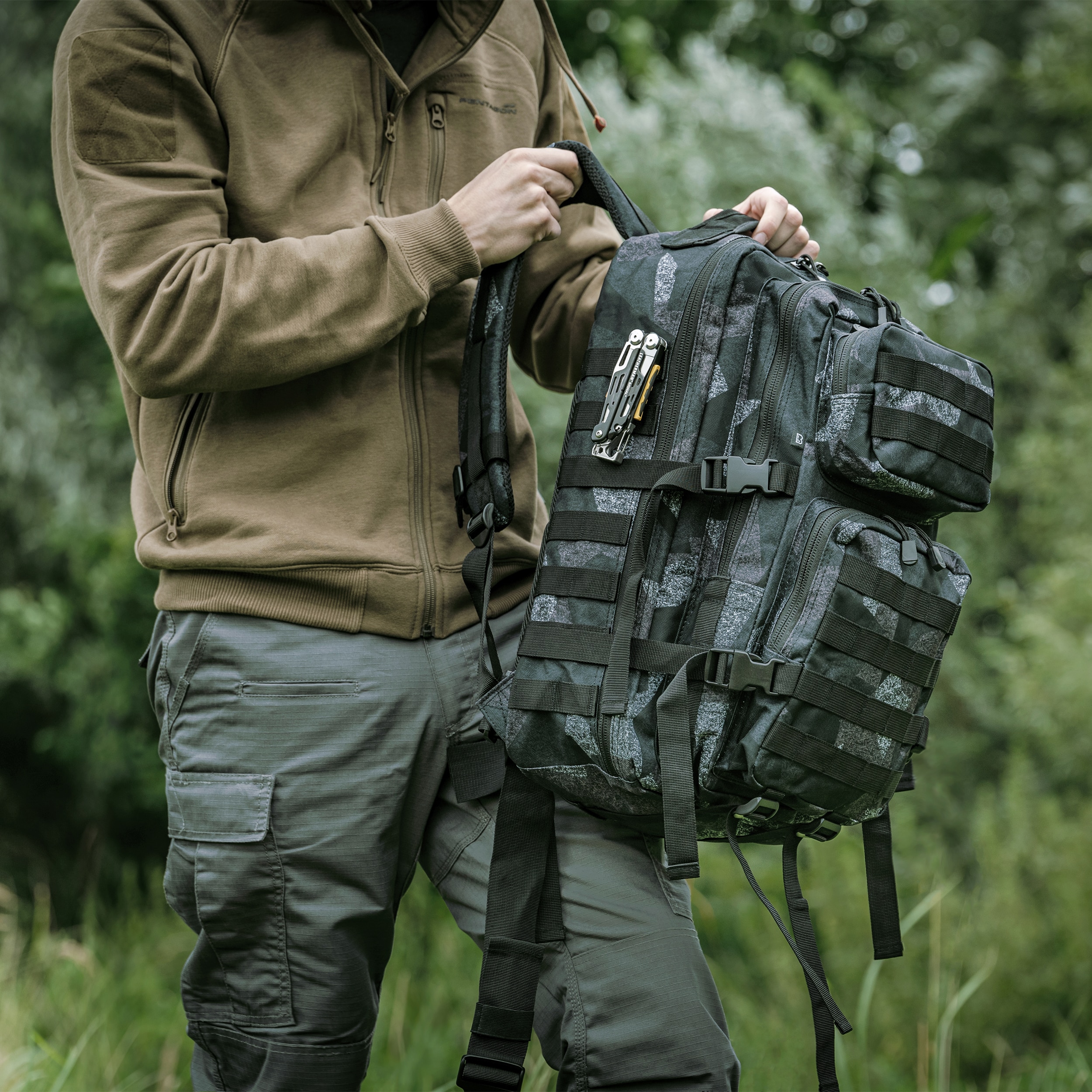 Brandit - US Cooper - Rucksack 40 l - Night Camo