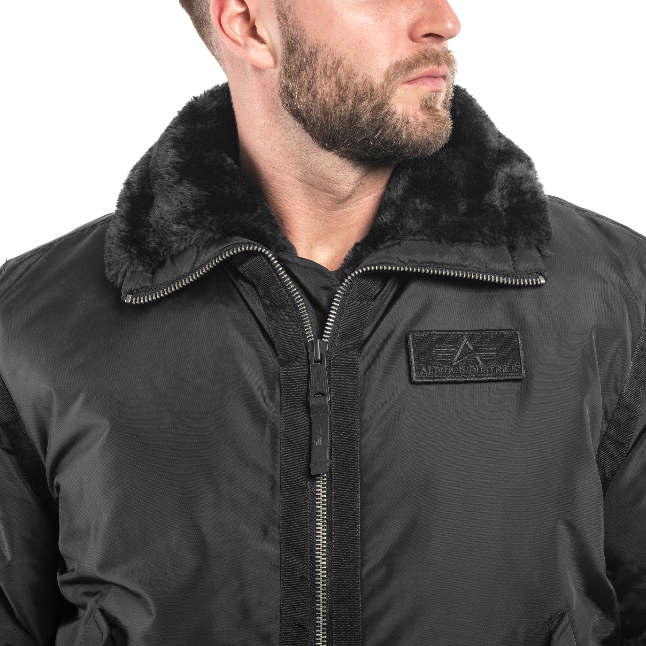 Alpha - Industries B15-3 TT - Jacke - Black