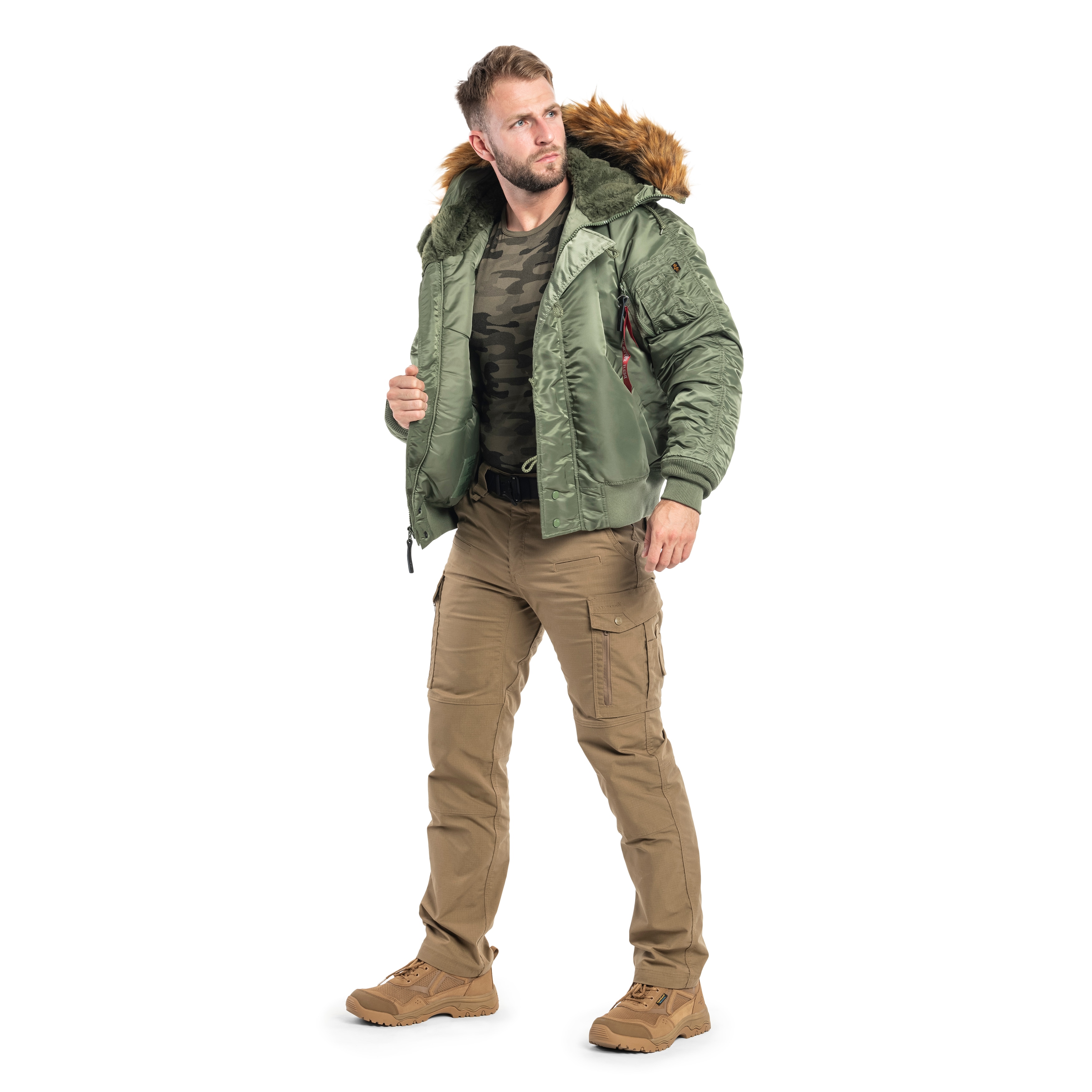 Alpha - Industries N2B - Jacke - Sage Green