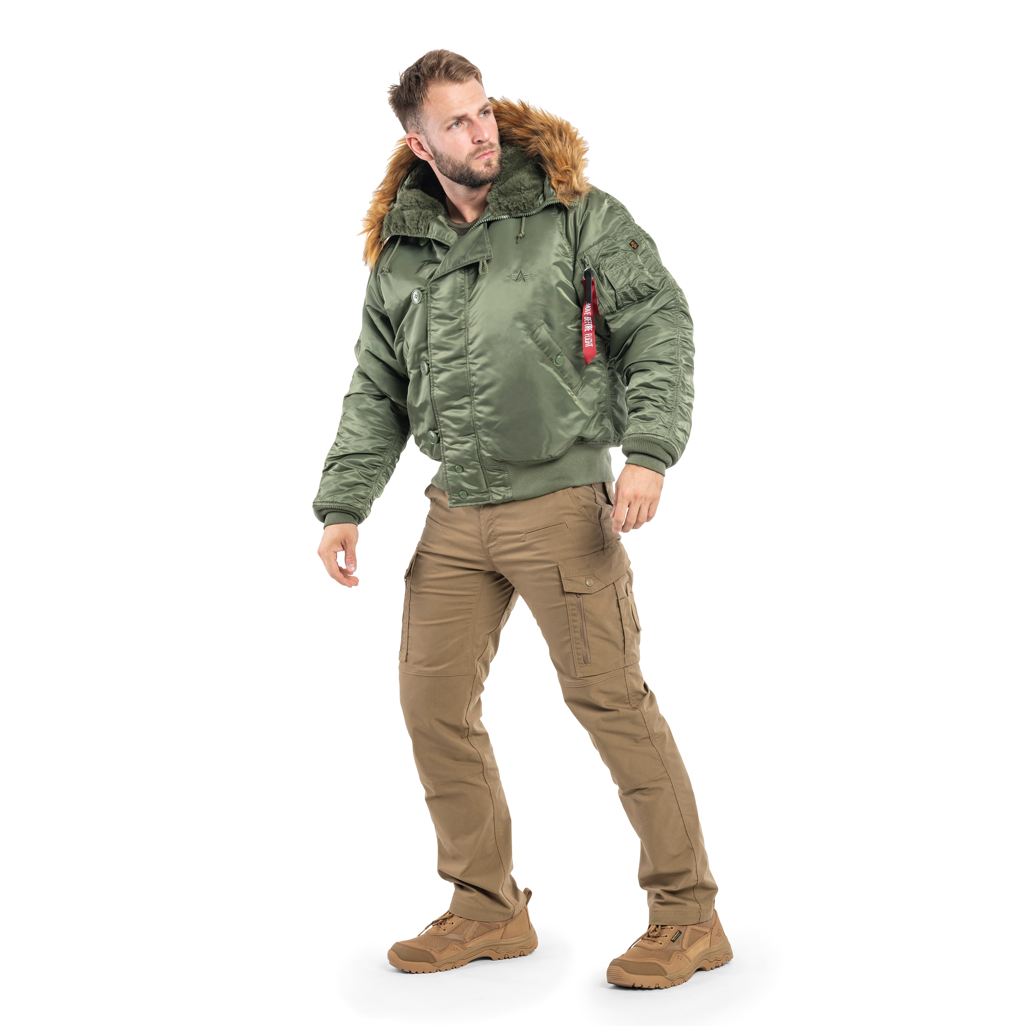 Alpha - Industries N2B - Jacke - Sage Green