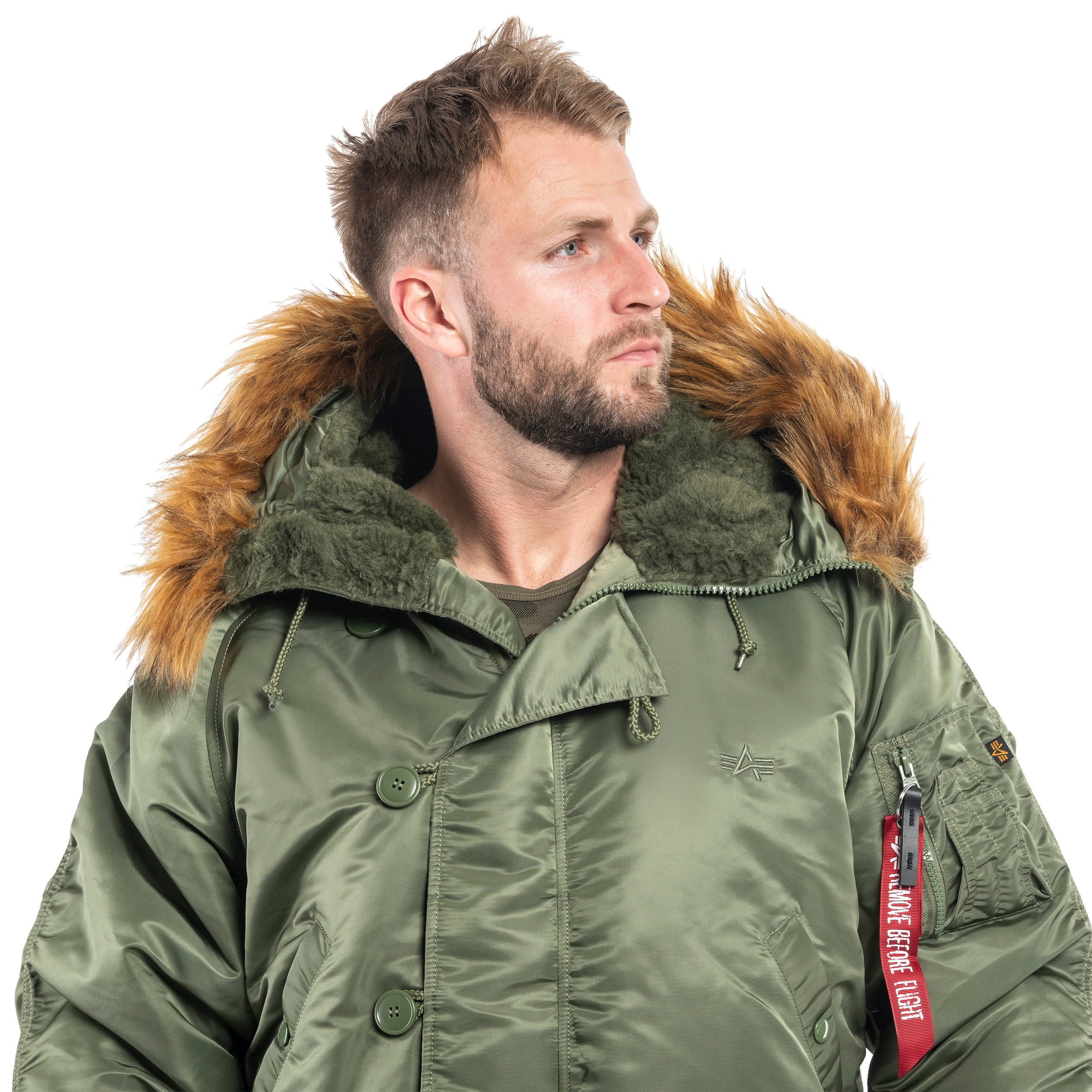 Alpha - Industries N2B - Jacke - Sage Green