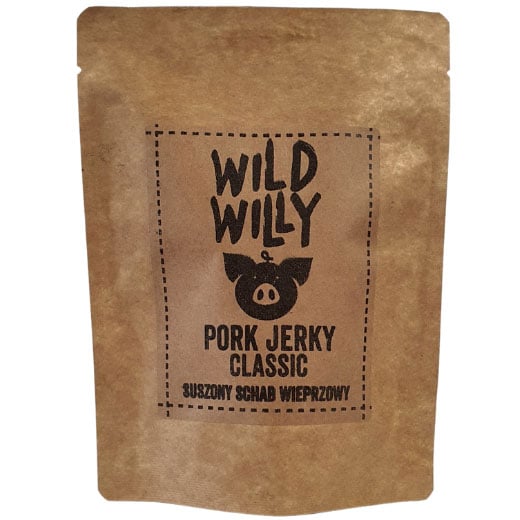 Wild Willy - Pork Jerky Classic - Getrocknetes Schweinefleisch 30 g