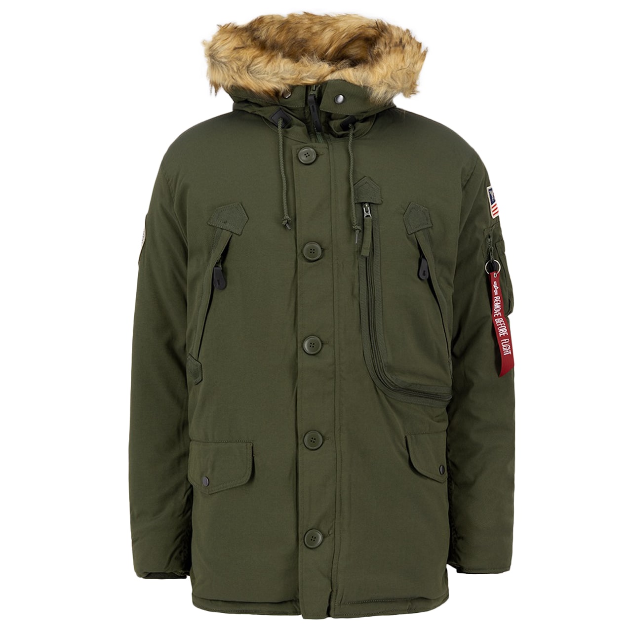 Alpha Industries - Polar Jacket - Jacke - Dark Green