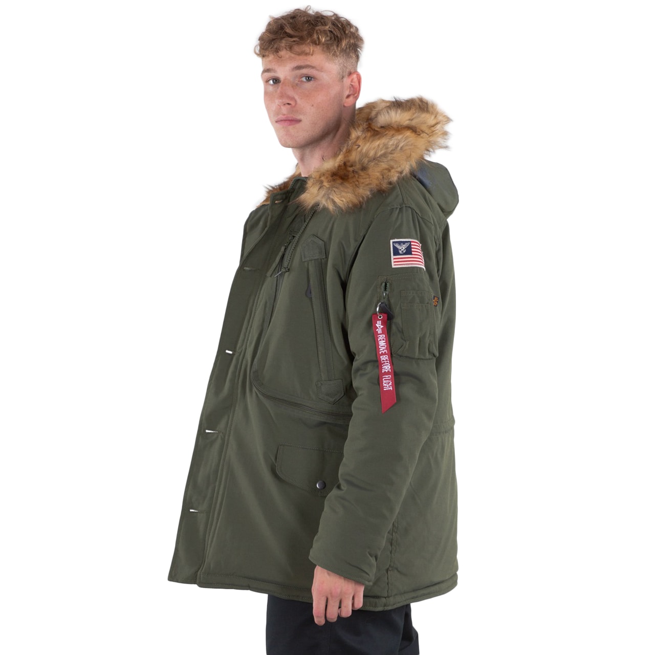 Alpha Industries - Polar Jacket - Jacke - Dark Green