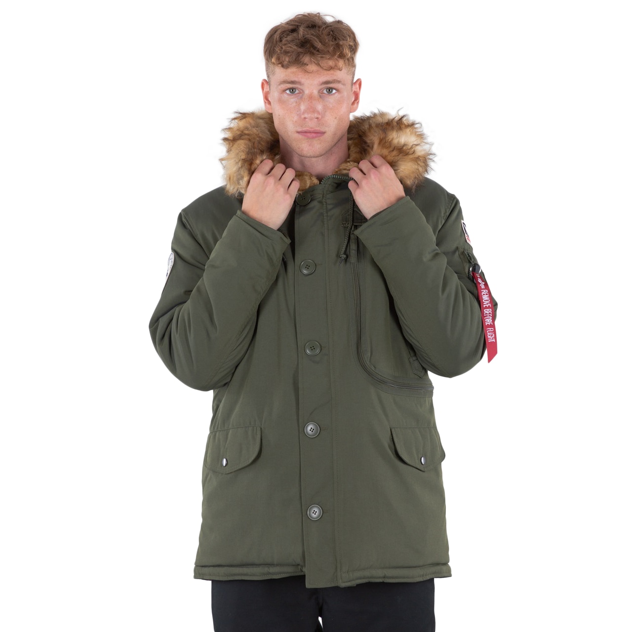 Alpha Industries - Polar Jacket - Jacke - Dark Green